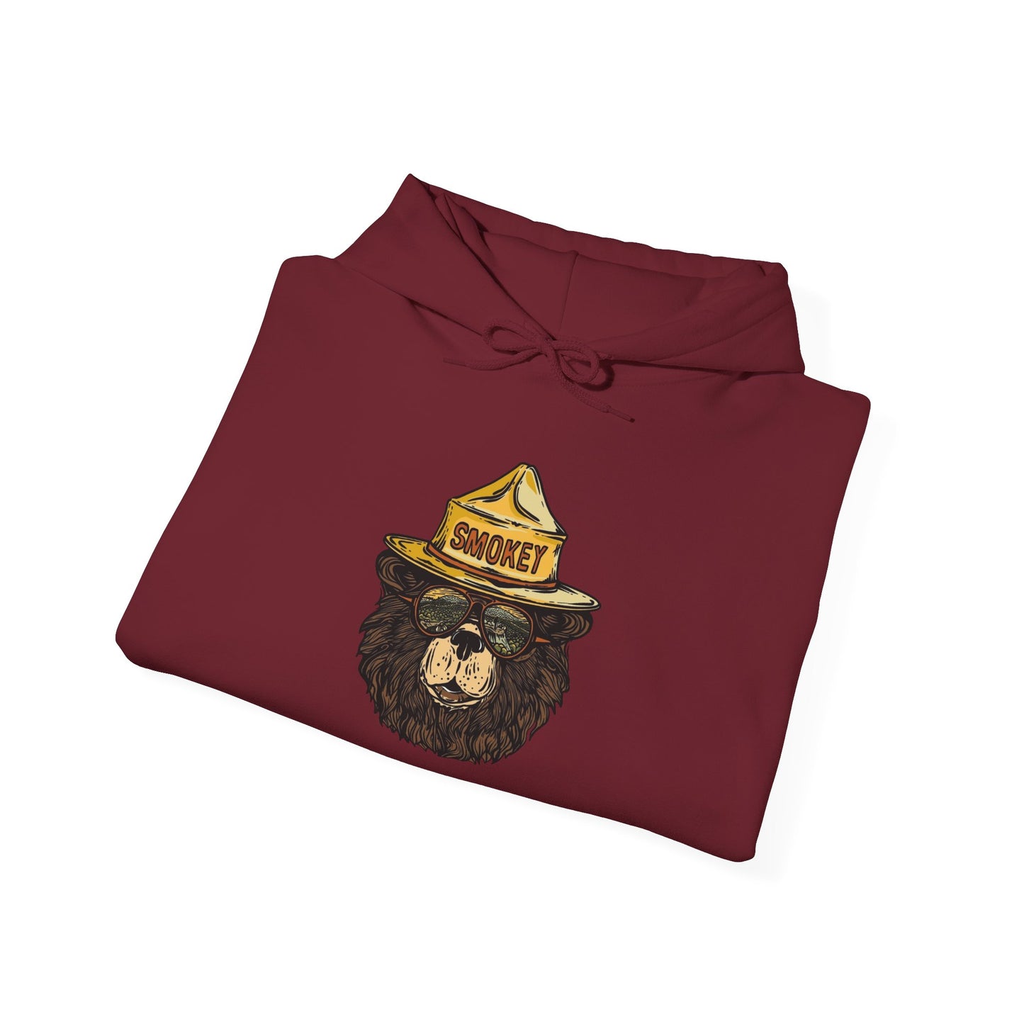 Smokey The Bear Graphic Hoodie Unisex Heavy Blend™ Hooded Sweatshirt