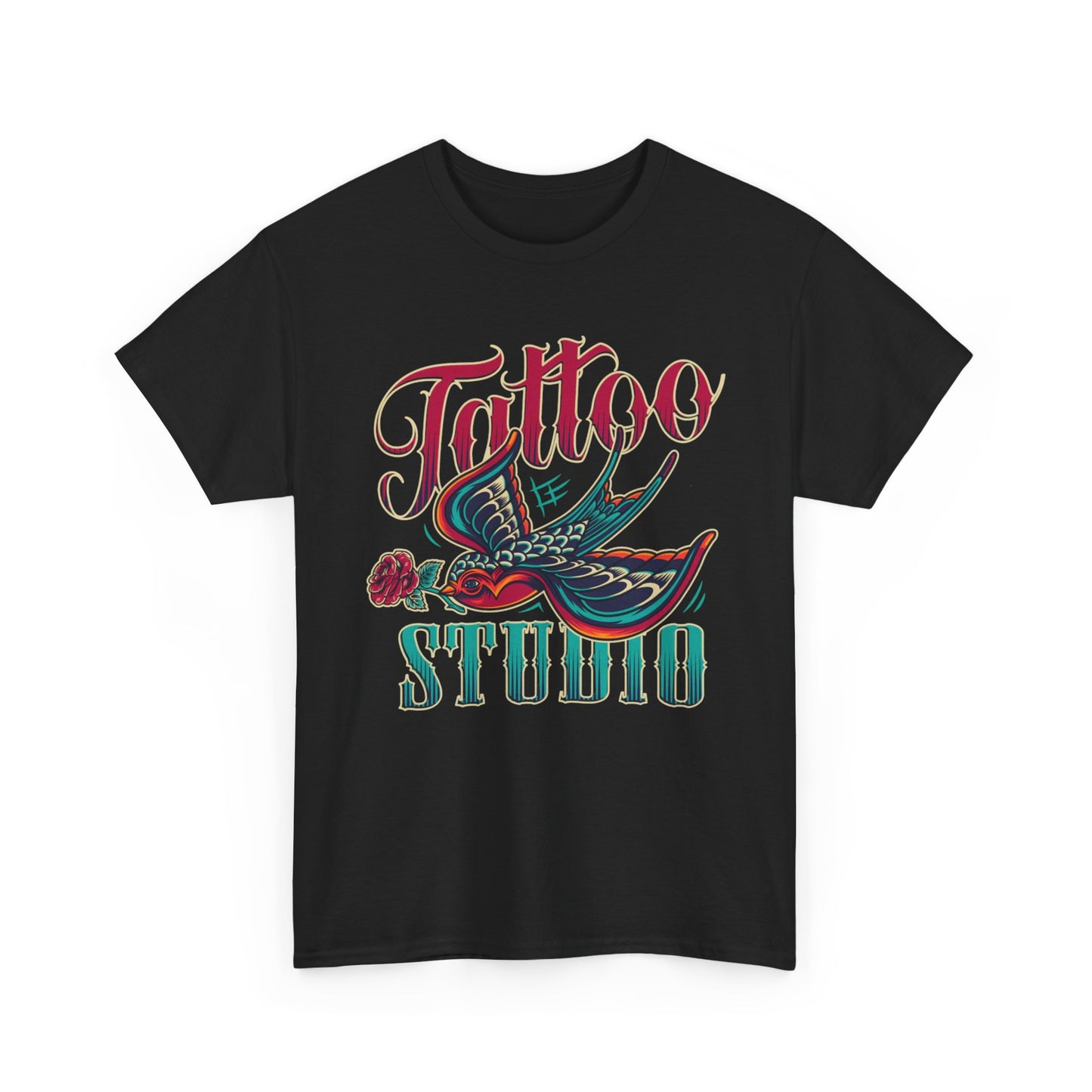 Tattoo Studio Graphic T Shirt Adult NEW