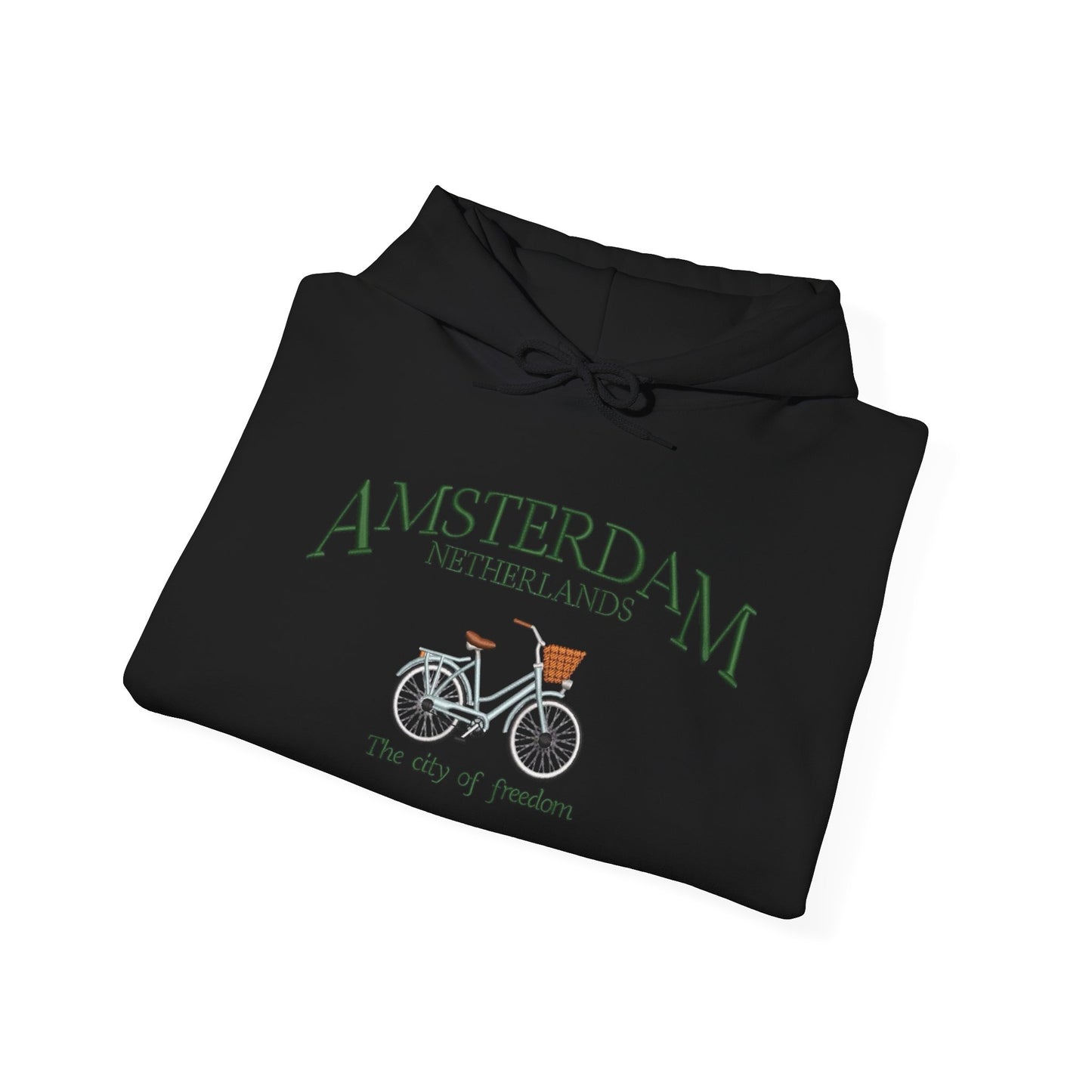 Amsterdam City Of Freedom Graphic Hoodie Heavy Blend Sweatshirt NEW