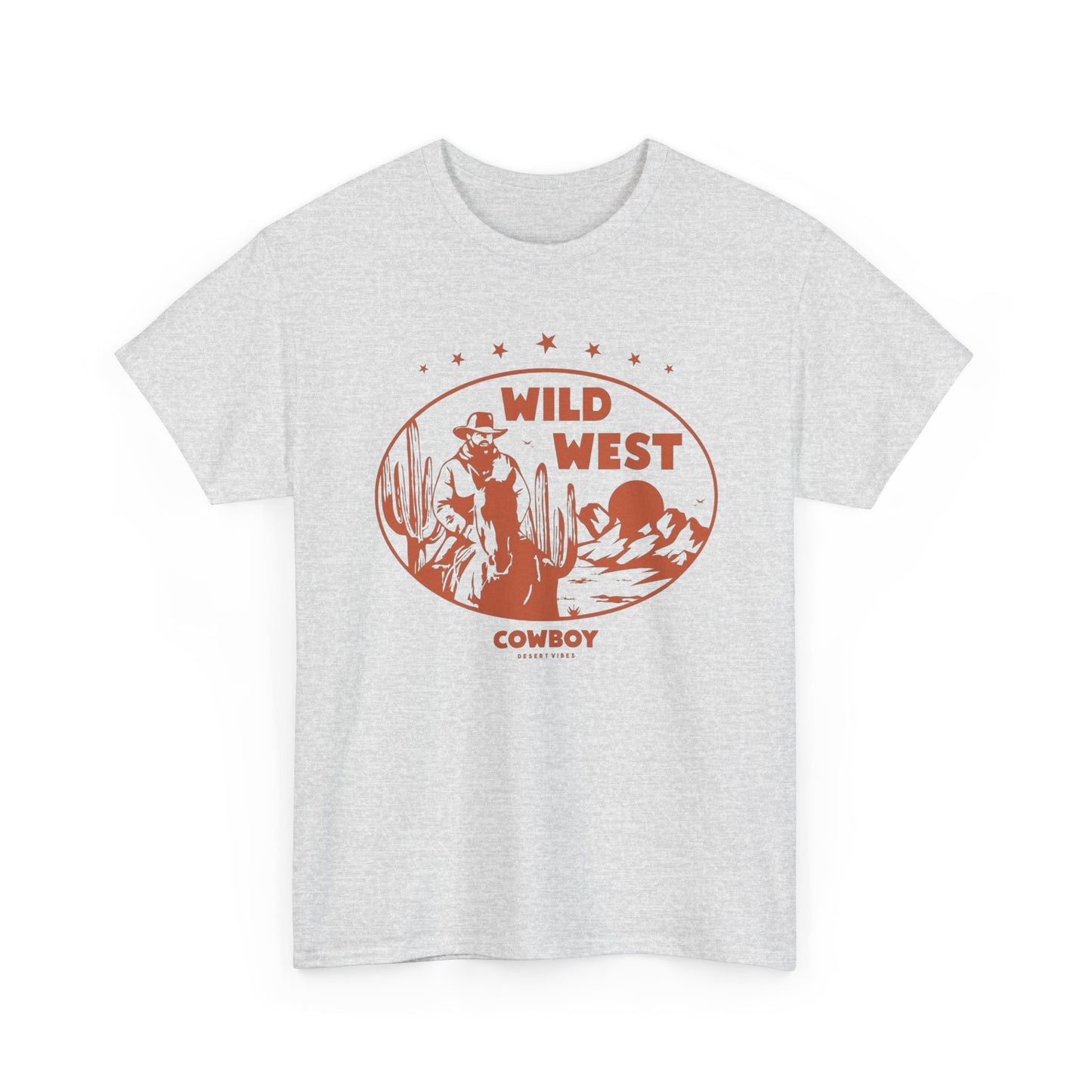 Wild West Cowboys Graphic T Shirt NEW ADULT TEE Cotton