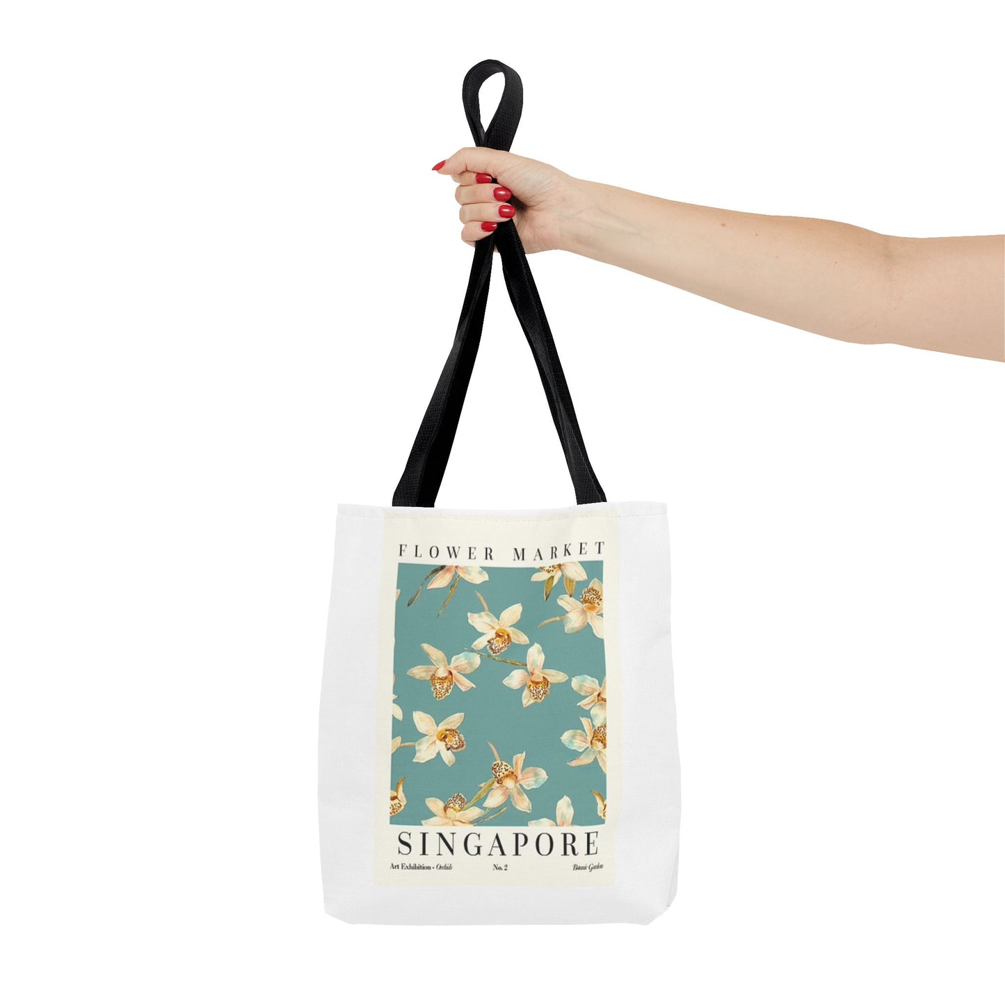 Flower Market Singapore BRAND NEW Tote Bag (AOP)