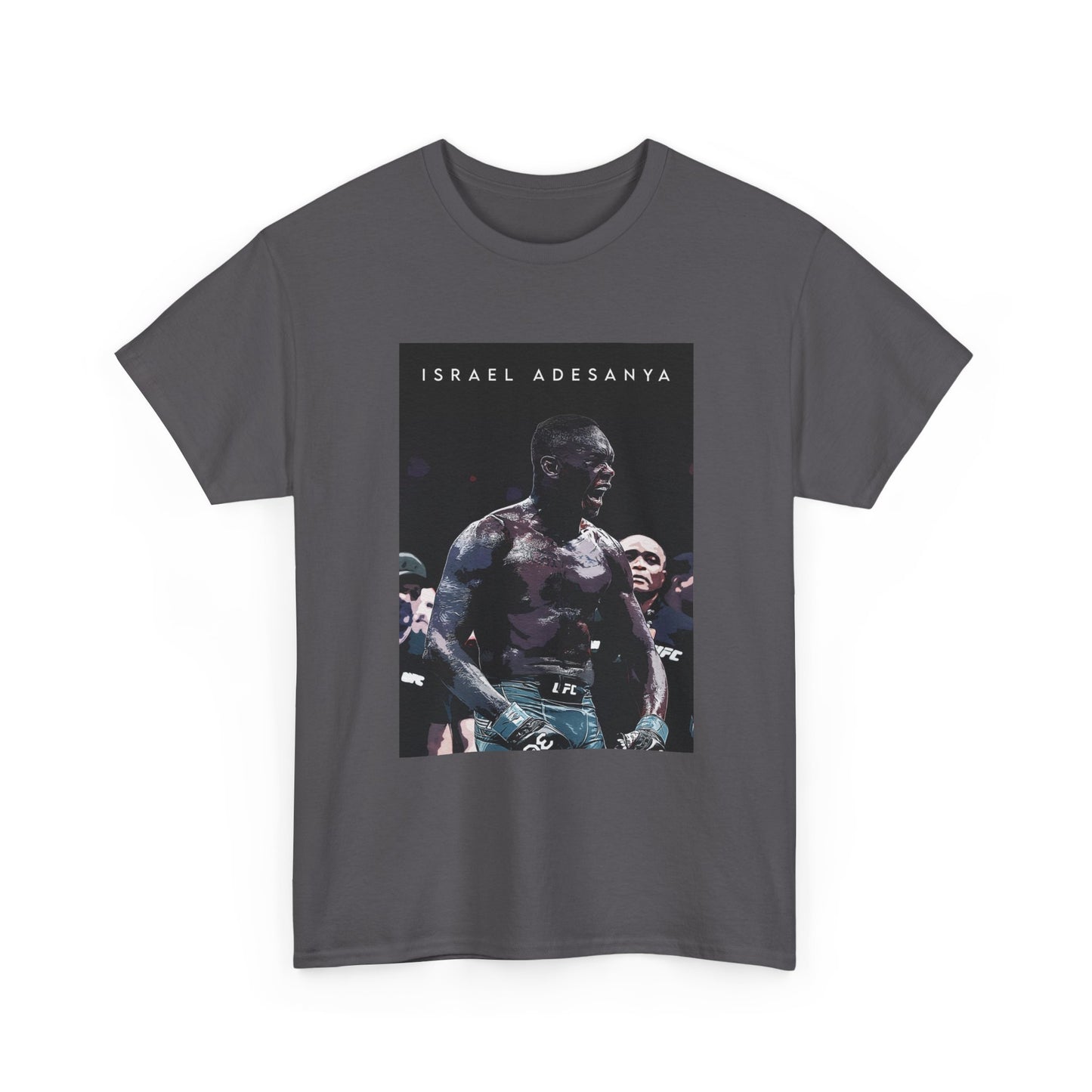 Israel Adesanya Tshirt Poster MMA UFC Merch Champ Graphic Unisex Heavy Cotton