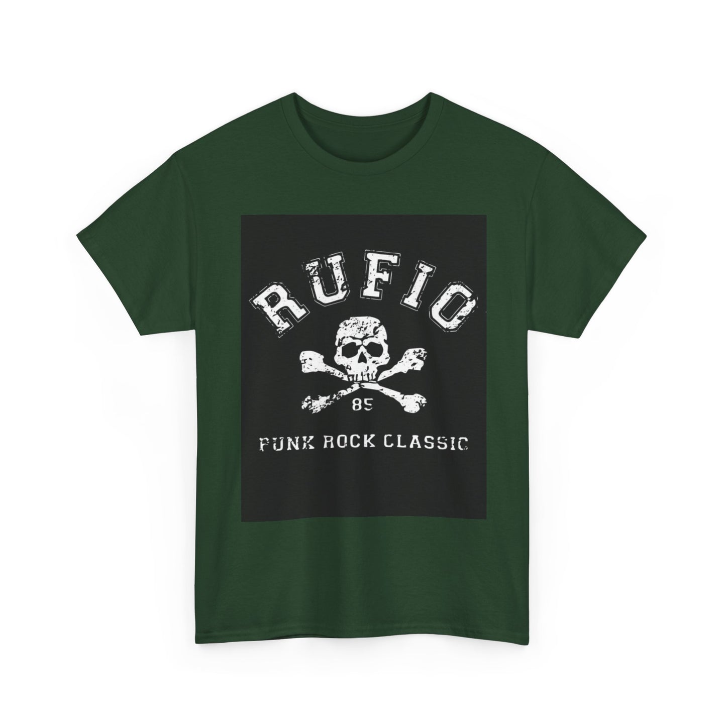 Rufio Tshirt Vintage Punk Rock band merch retro Unisex Heavy Cotton Tee