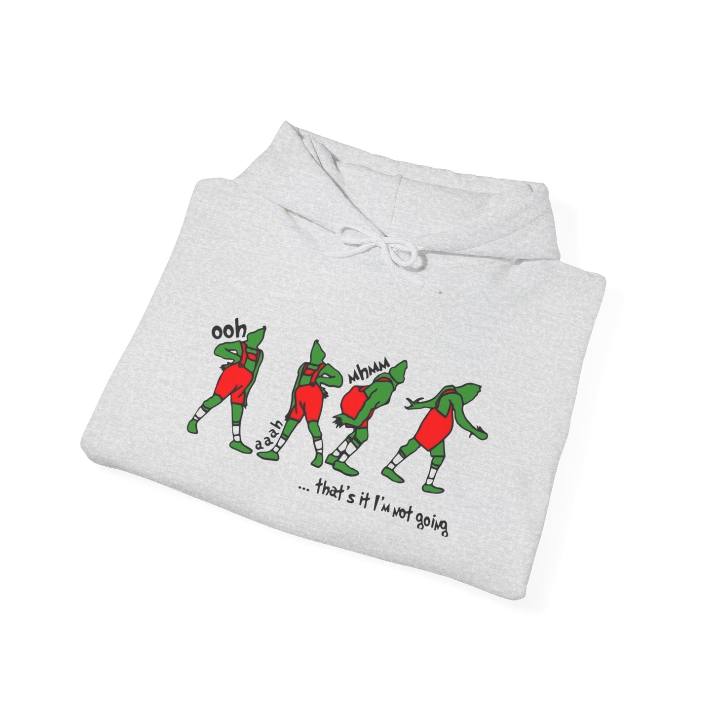 The Grinch Funny Jokes Graphic Hoodie Unisex Heavy Blend™ Hooded Sweatshirt