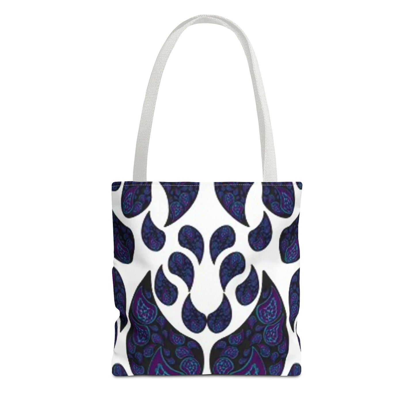 White And Blue Paisley Multi Color BRAND NEW MODERN Tote Bag (AOP)