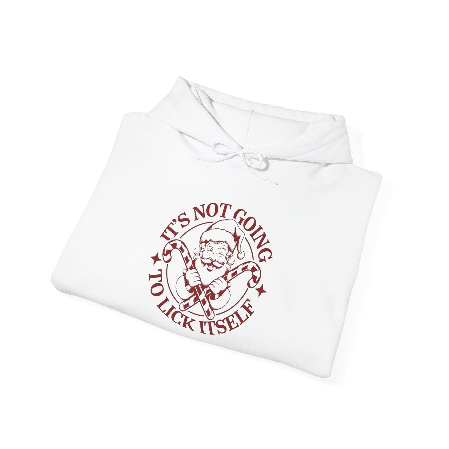 Santa Funny Sex Jokes Graphic Hoodie Unisex Heavy Blend™ Hooded Sweatshirt