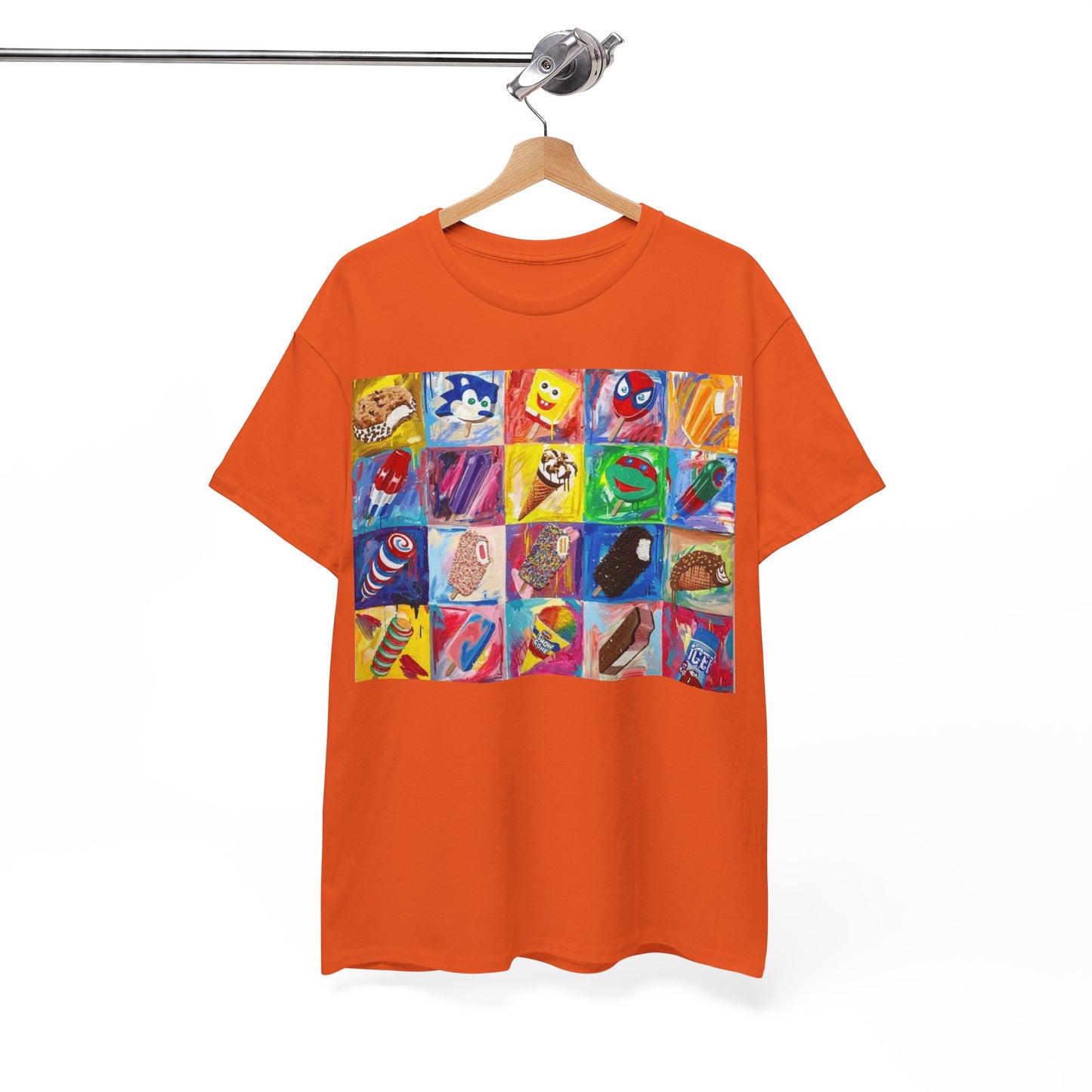 Ice Cream Menu Graphic T Shirt