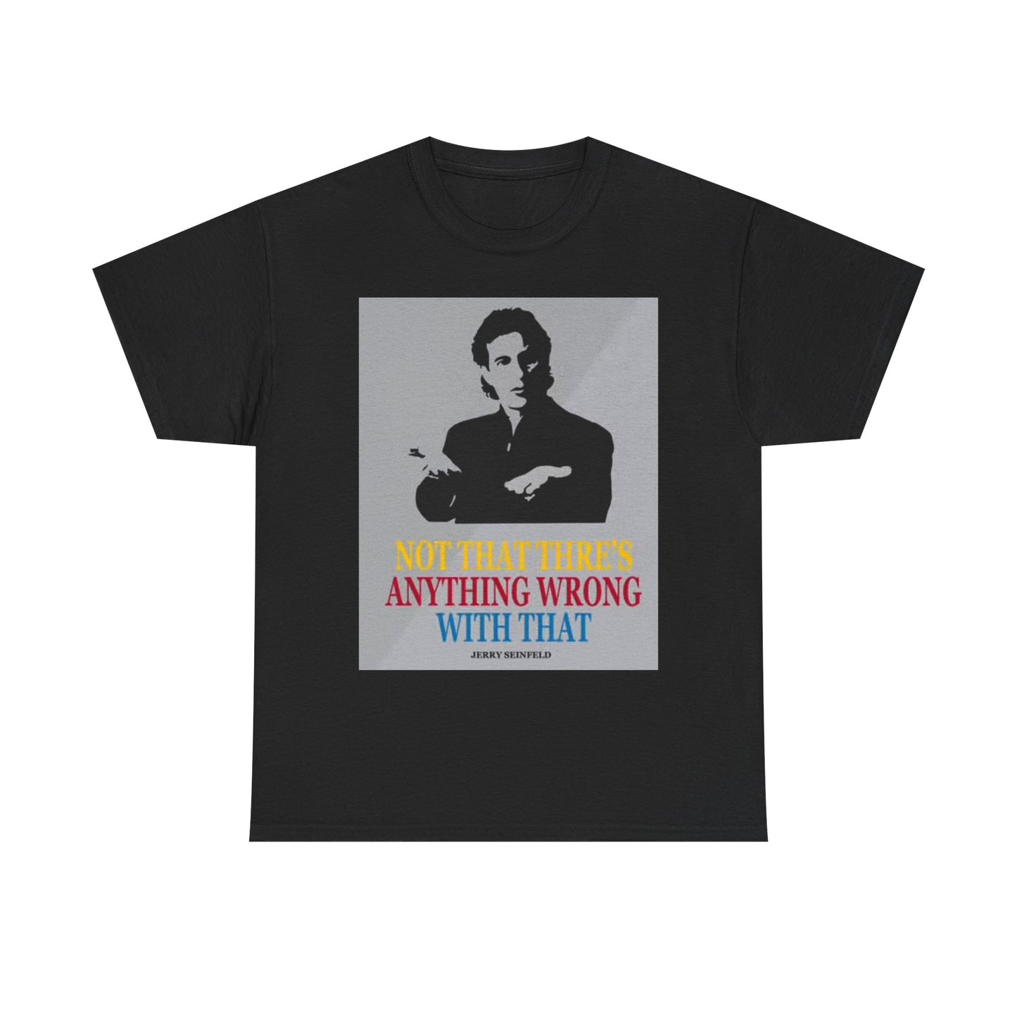 Jerry Seinfeld Comedy T Shirt Retro New York Graphic Unisex Heavy Cotton Tee