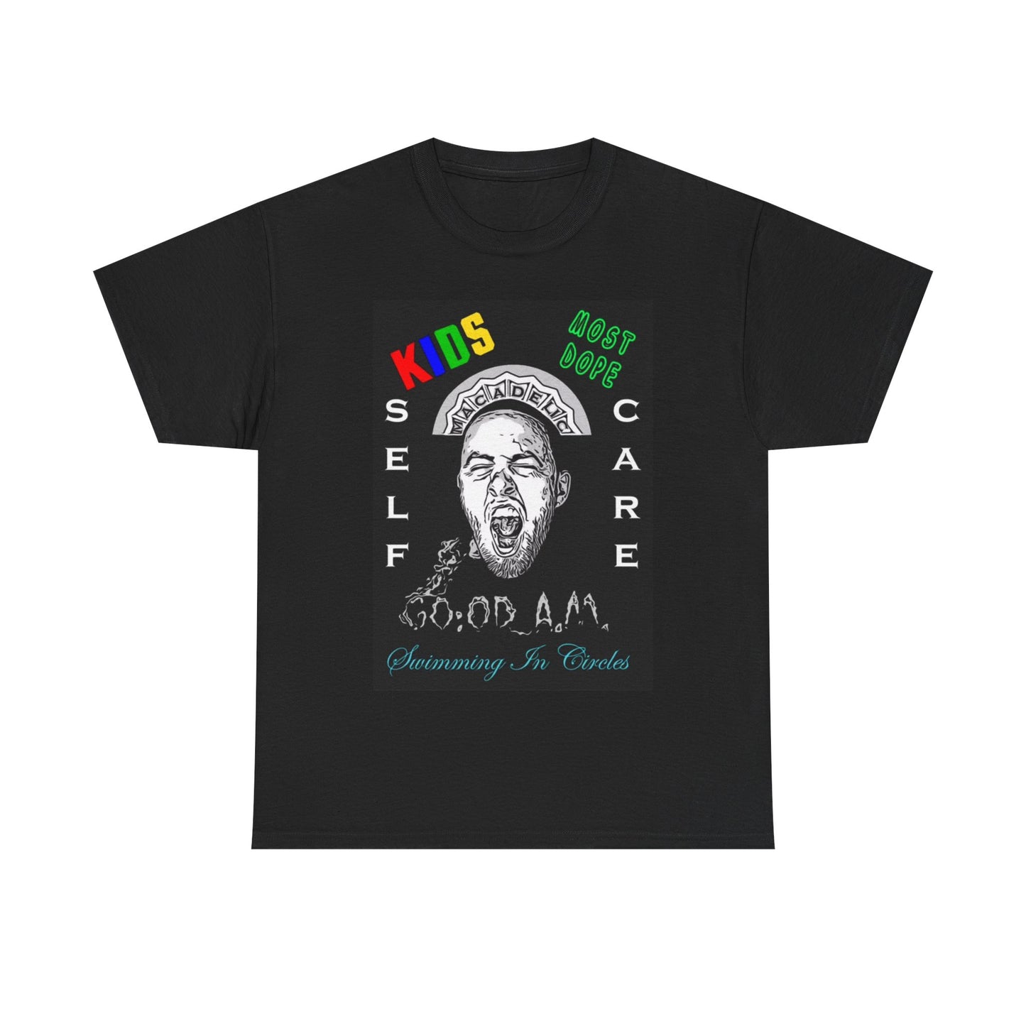 EDM House Music T-shirt Techno Rave Trippy Art Graphics Mac Miller