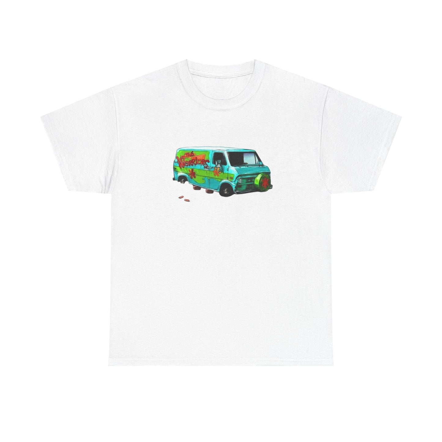 The Warriors Van Graphic T-Shirt Unisex Heavy Cotton Tee NEW