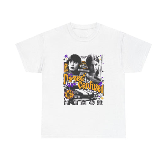 Dazed and Confused Tshirt Vintage Movie Poster Retro Texas Unisex Heavy Cotton00