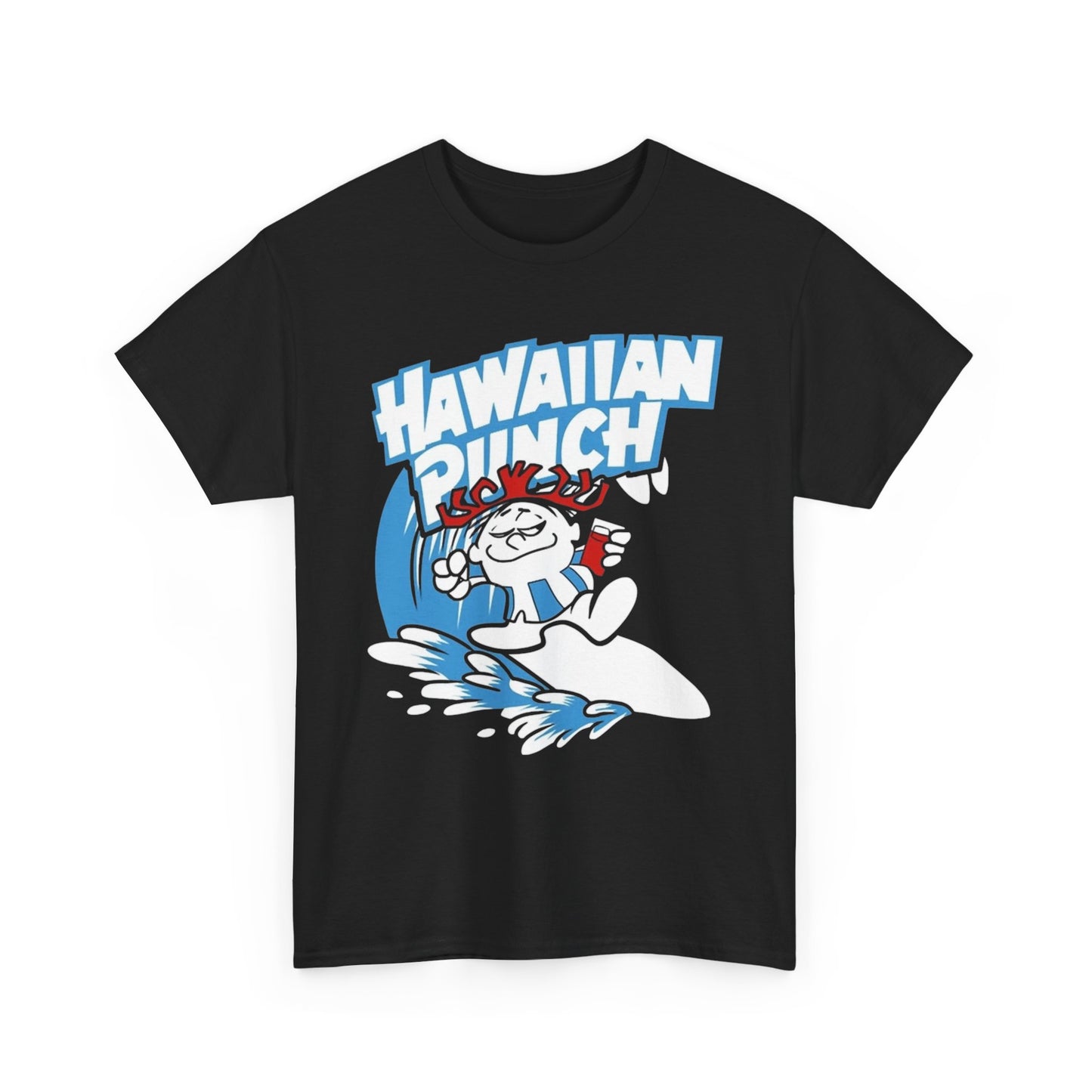 Hawaiian Fruit Punch Graphic T Shirt Retro Vintage Unisex Heavy Cotton Tee