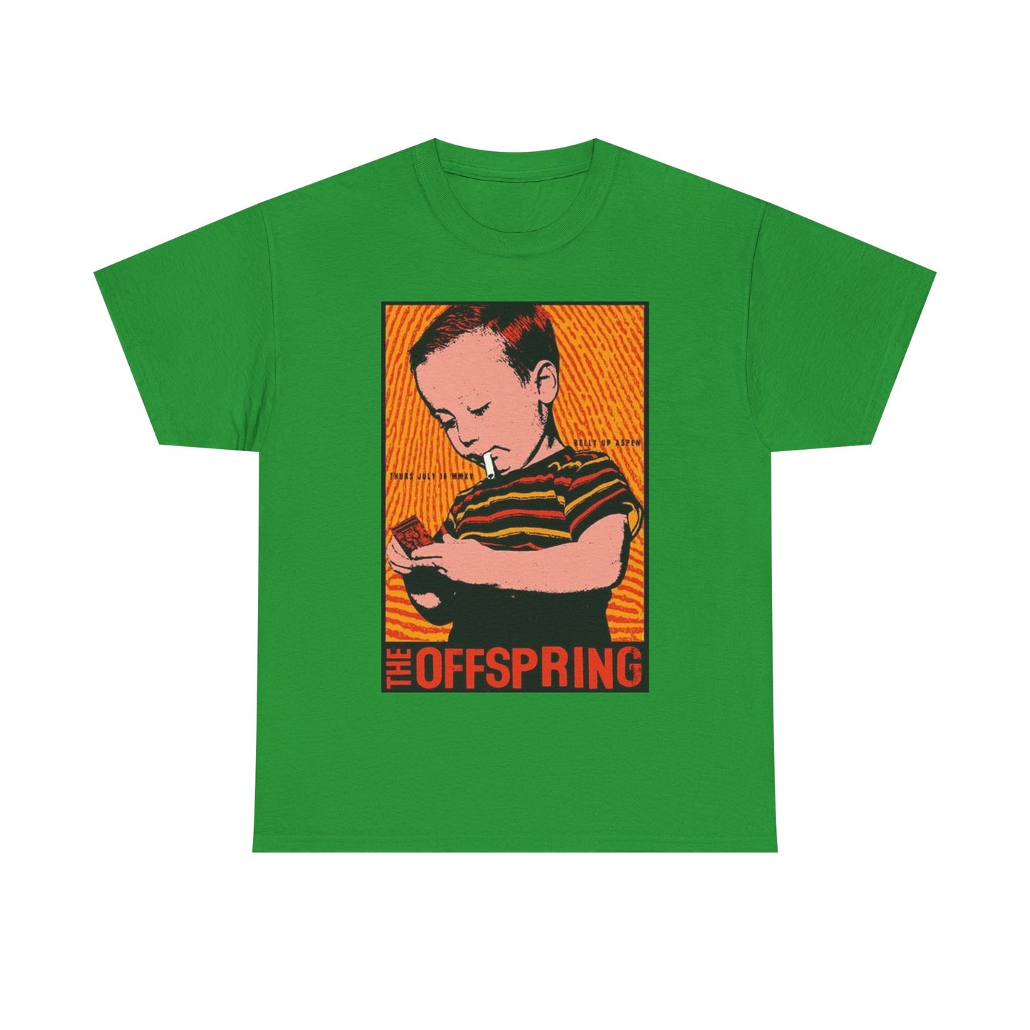The offspring shirt vintage art retro cigarette band rock Unisex Heavy Cotton