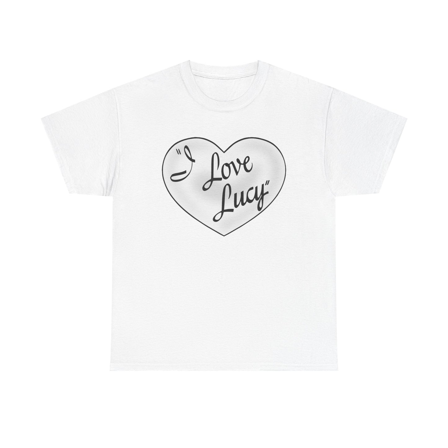 I Love Lucy Graphic T Shirt Vintage Tv Series Comedy Unisex Heavy Cotton Tee