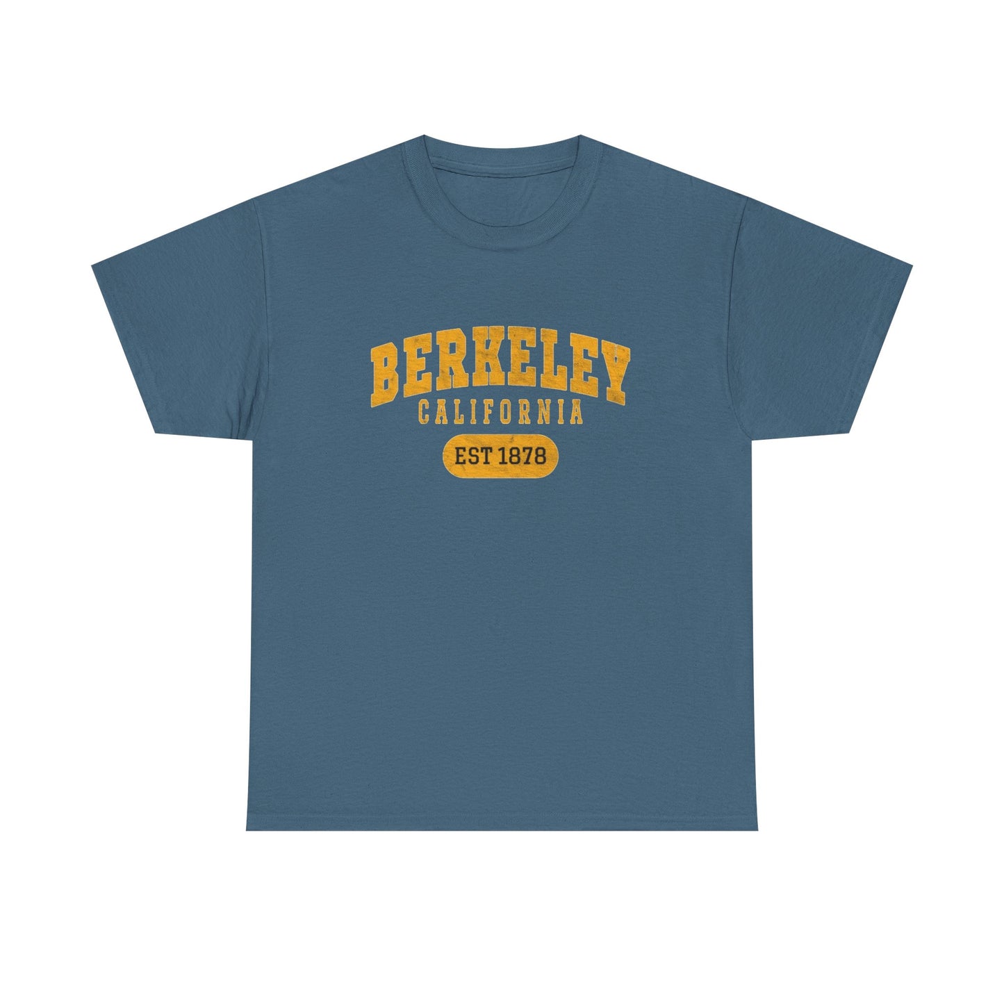 Berkeley California Retro Graphic T Shirt Men's Heavy Cotton Tee - Quality - Modern True to Size