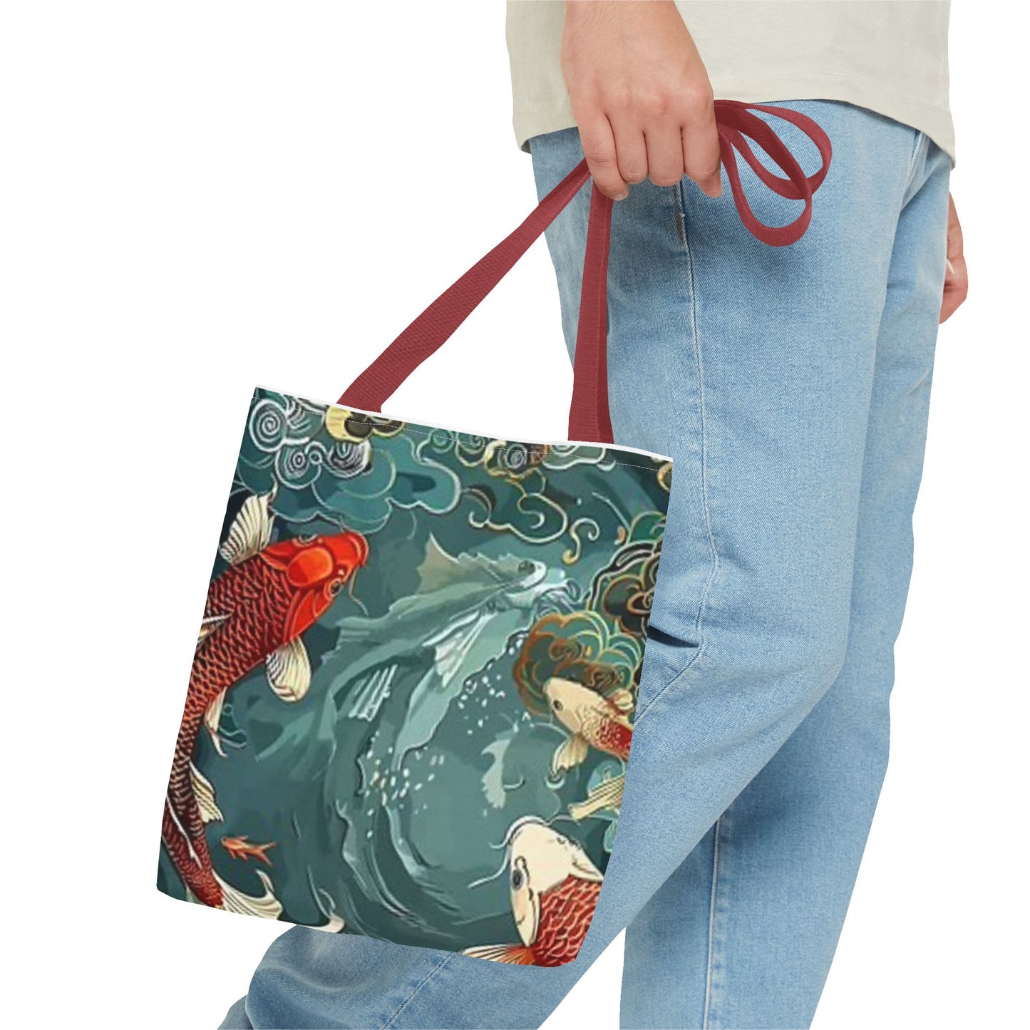 Koi Fish All Over Print BRAND NEW Purse - Pocketbook - Travel Tote Bag