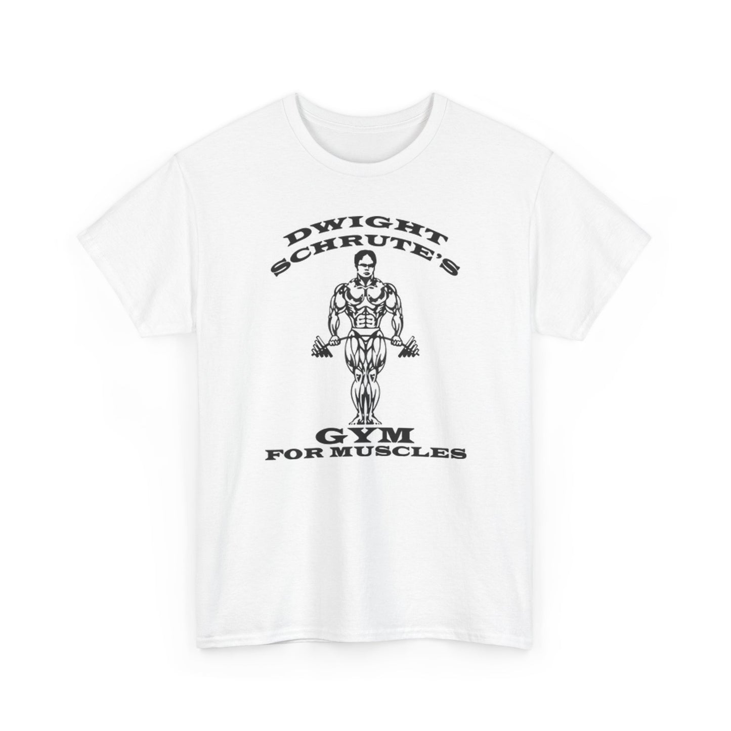 The Office Gym For Muscles Graphic T Shirt Brand New Cotton Tee Funny