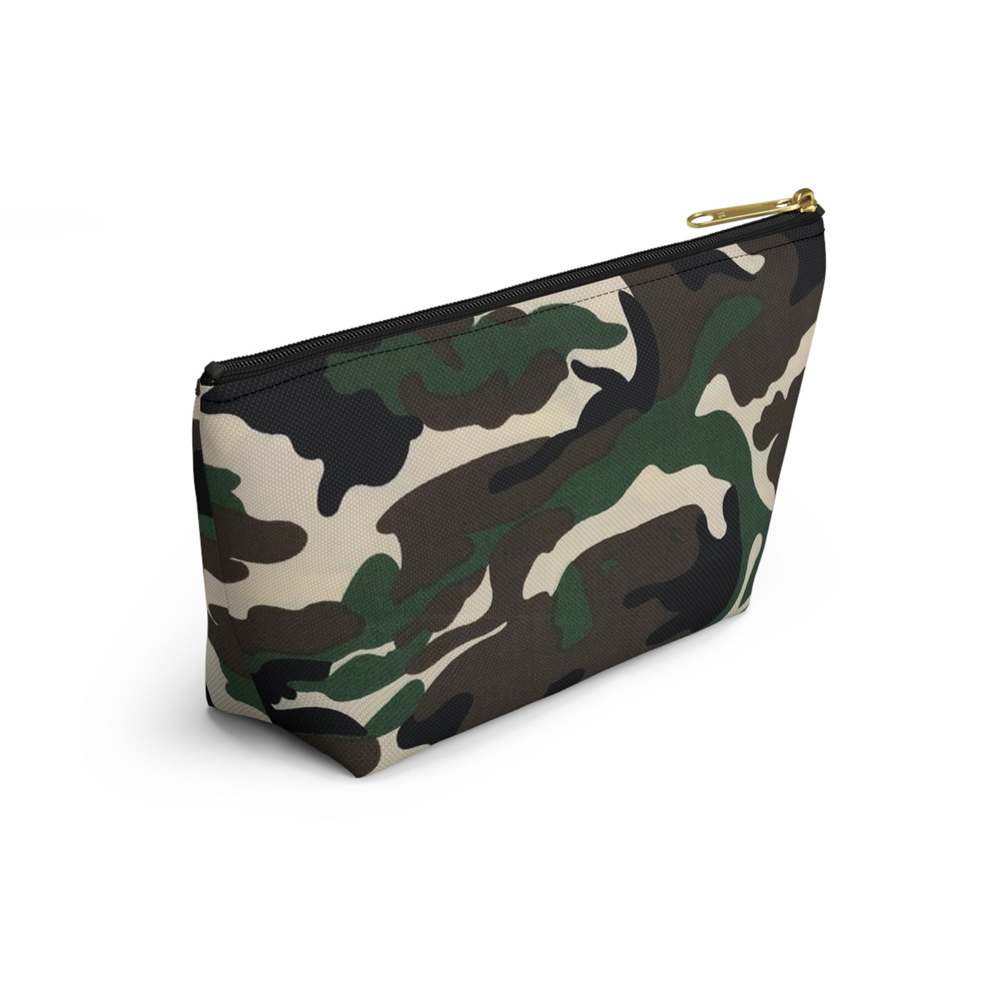 Camo Bag Travel Accessory Pouch w T-bottom Brand New