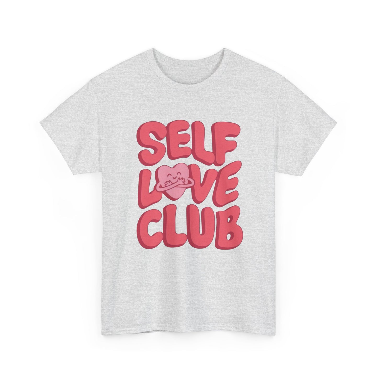 Self Love Club Hearts Graphic T Shirt Unisex Cotton Tee - New Gift - Tee