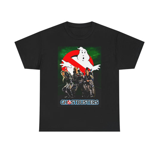 Ghostbusters Tshirt Vintage Movie Poster Retro Comedy Unisex Heavy Cotton Tee
