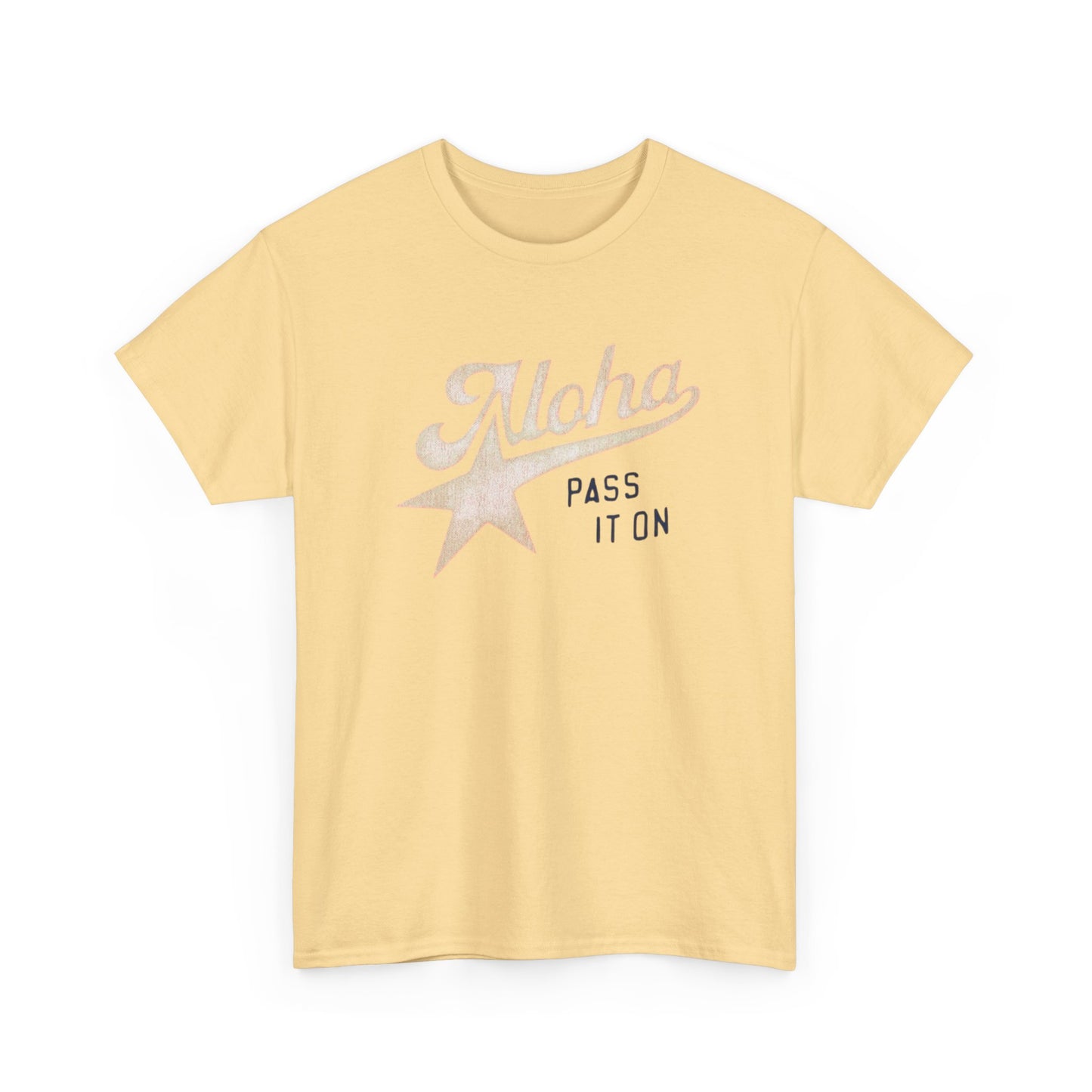 Aloha Graphic T Shirt Unisex Heavy Cotton Tee
