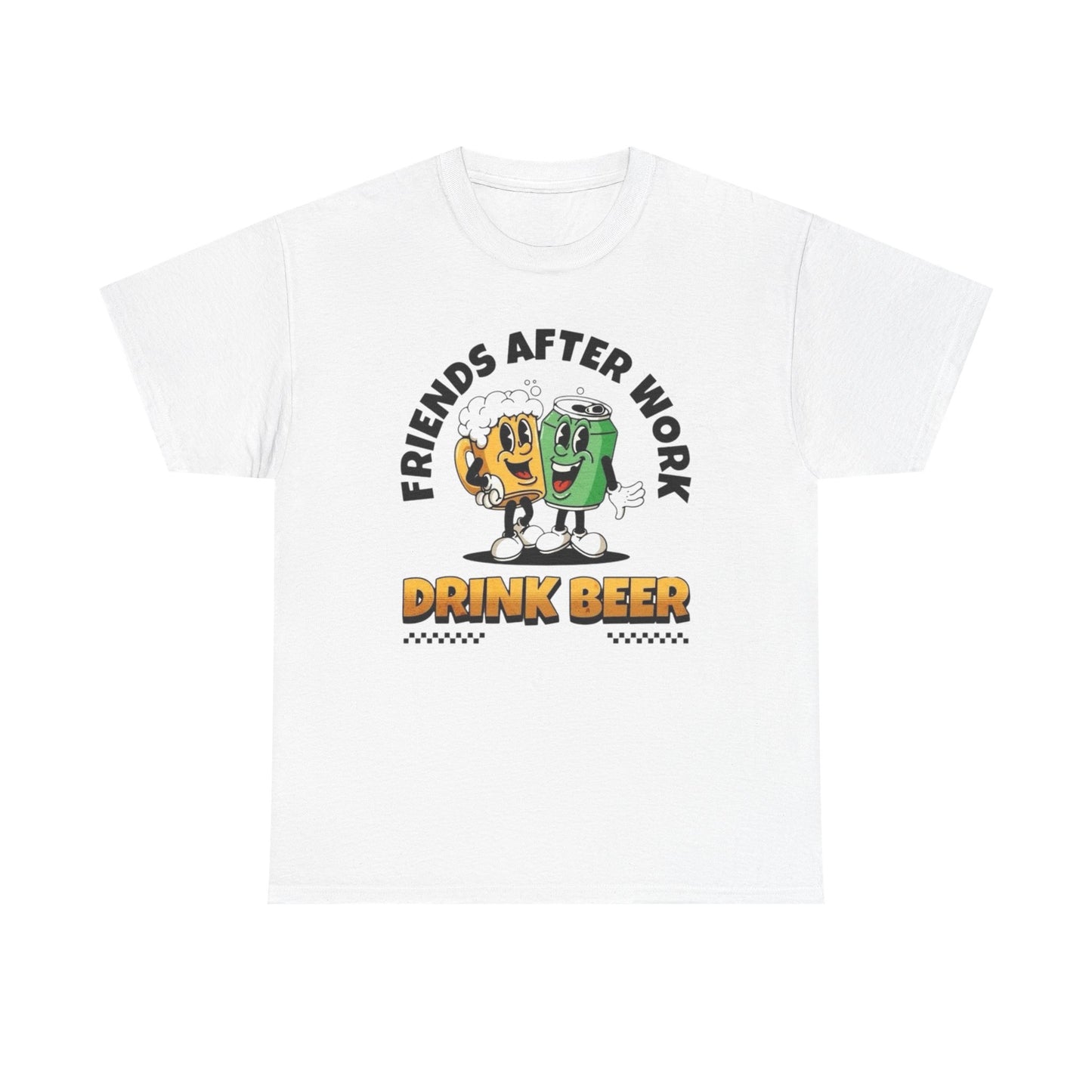 Friends After Work Drink Beer Graphic T Shirt ADULT NEW
