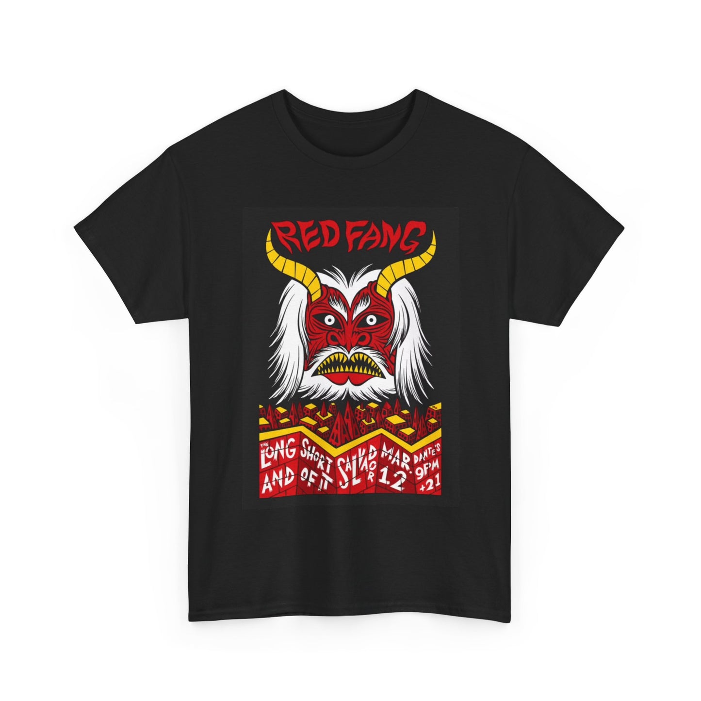 RedFang Tshirt Classic Rock Retro Merch Graphic Retro Unisex Heavy Cotton Tee