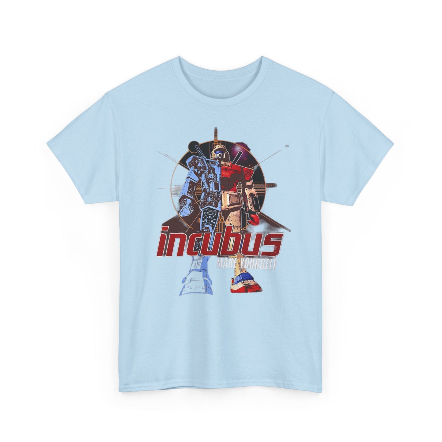 Incubus T-shirt vintage rock band retro metal Unisex Heavy Cotton Tee