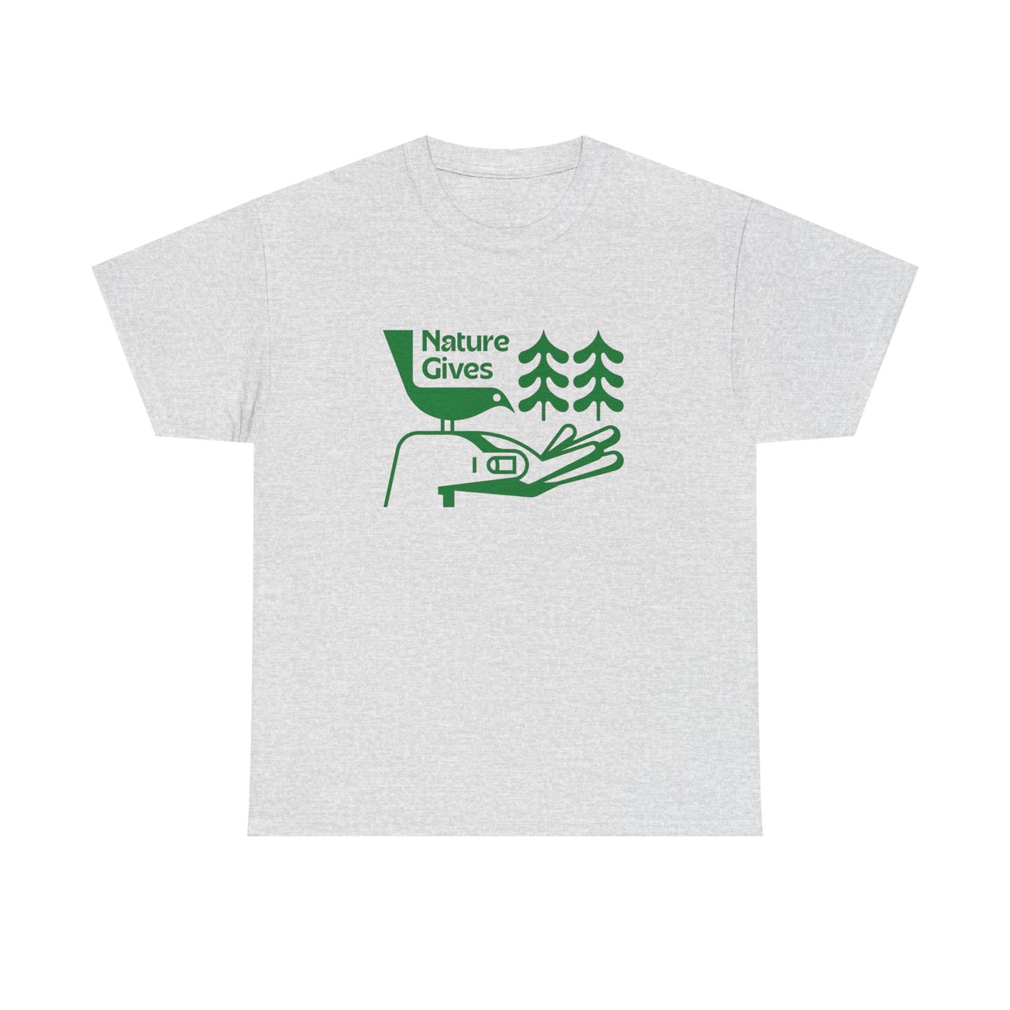 Nature Gives Vintage Graphic T Shirt NEW ADULT TEE Cotton