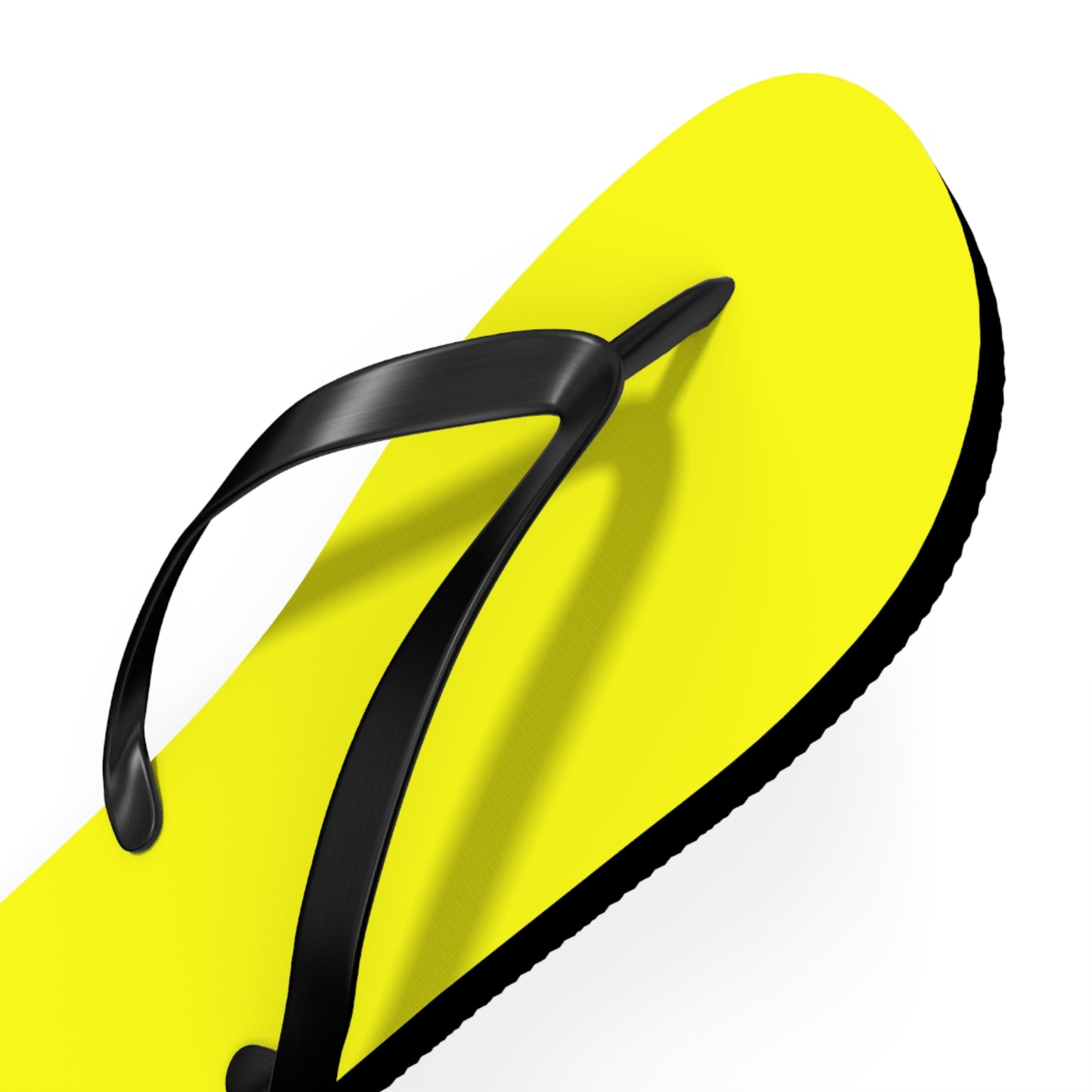 Bright Yellow Flip Flops, Sandals Slides, Summer Footwear, Brand New