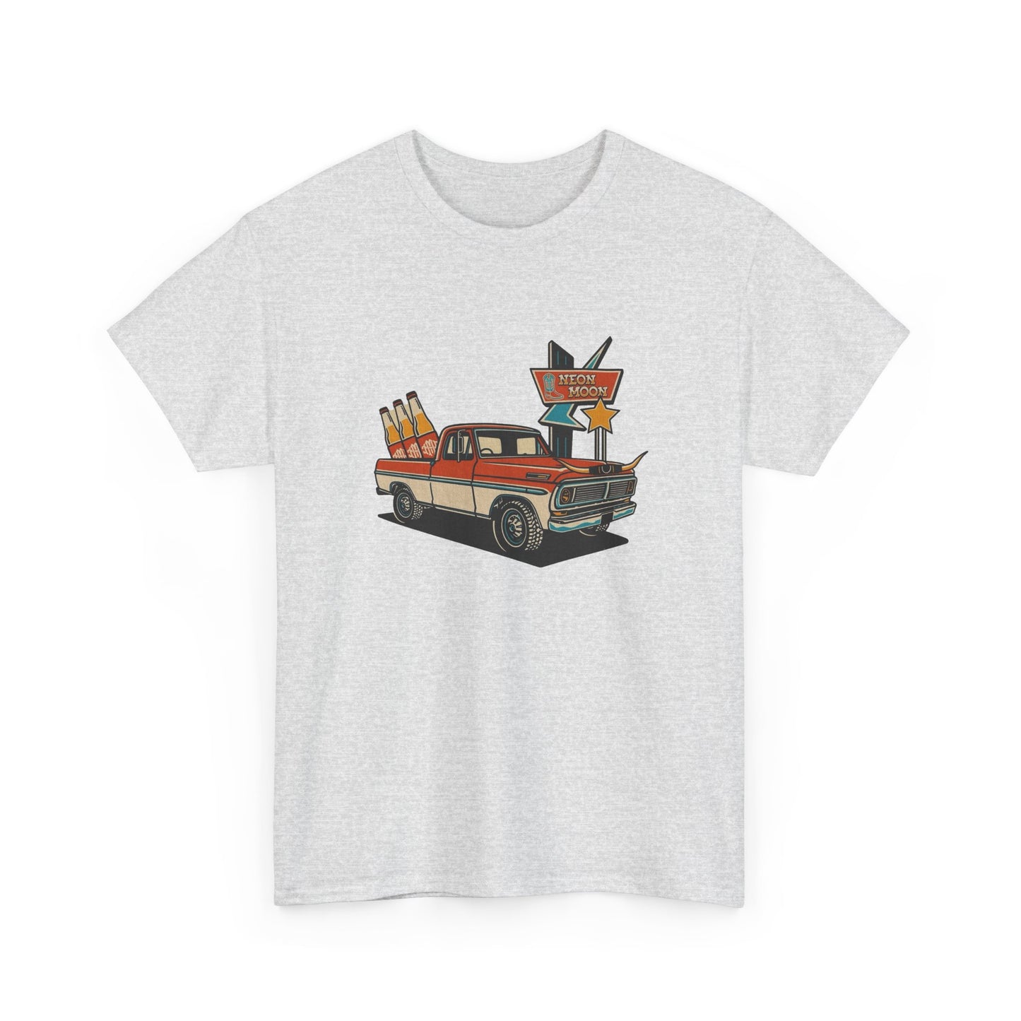 Neon Moon Country Graphic T Shirt NEW Unisex Heavy Cotton Tee