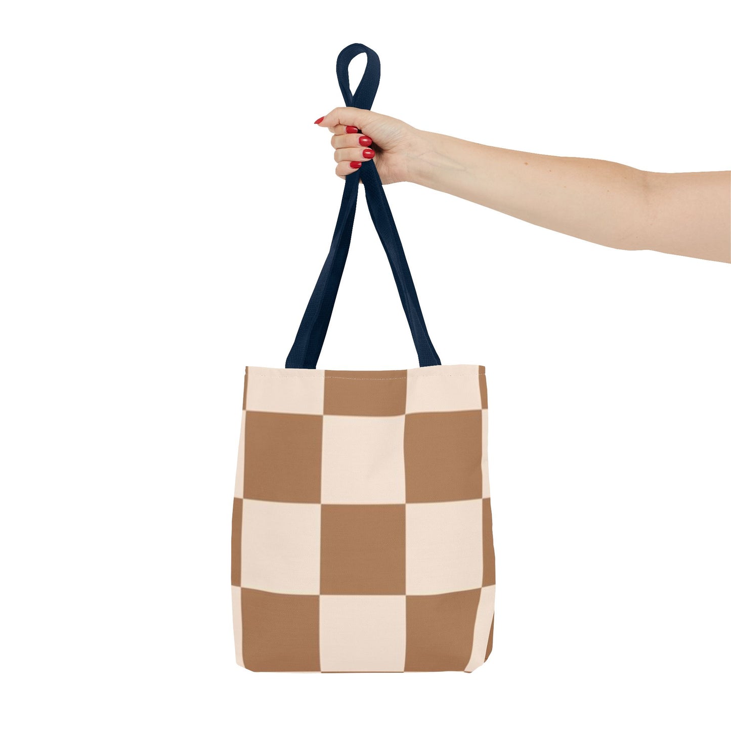 Modern Checkered All Over Print BRAND NEW Purse - Pocketbook - Travel Tote Bag