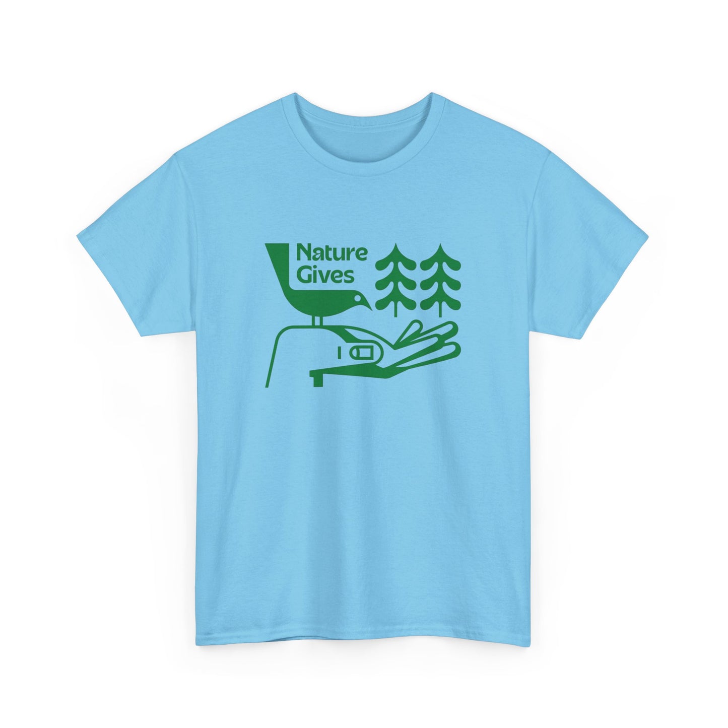 Nature Gives Vintage Graphic T Shirt NEW ADULT TEE Cotton