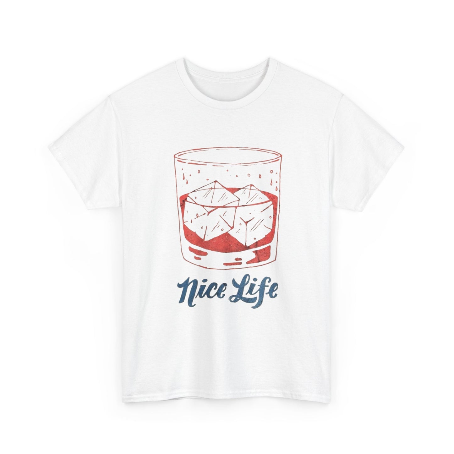 Nice Life Graphic T Shirt ADULT NEW