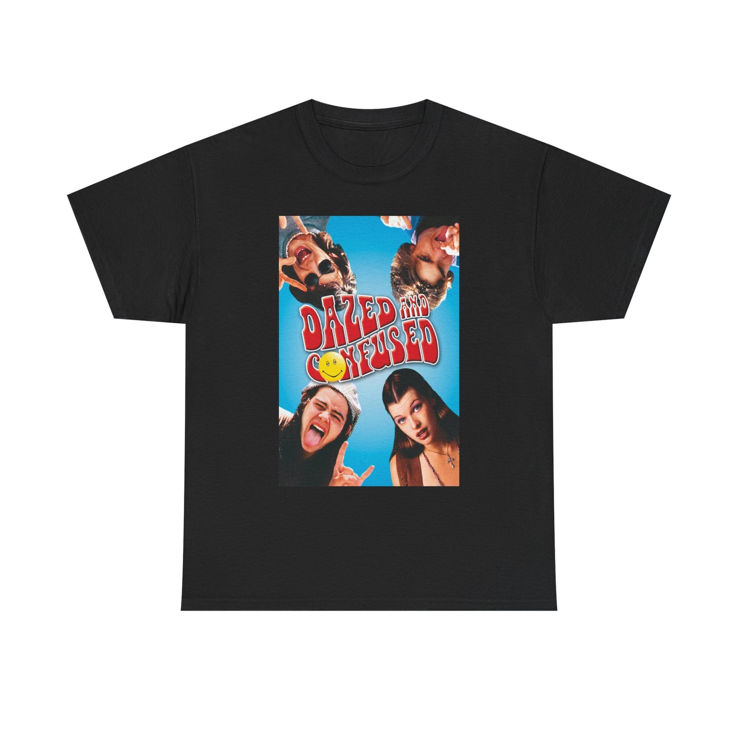 Dazed and Confused Tshirt Vintage Movie Poster Retro Texas Unisex Heavy Cotton v