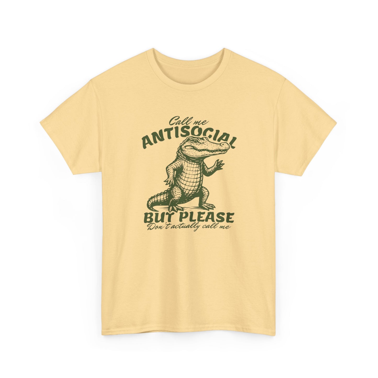 Call Me Anti Social Graphic T Shirt Womens Brand New Cotton Tee