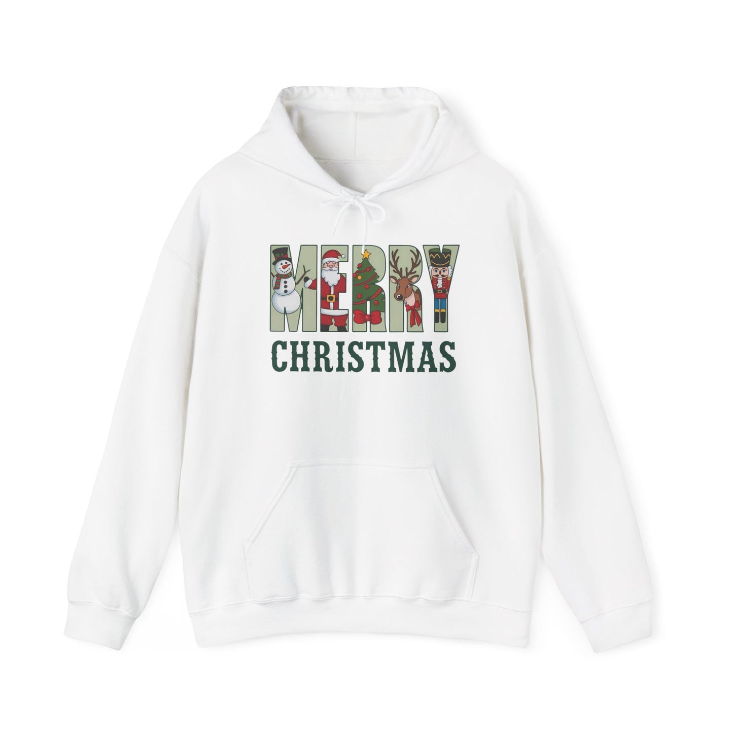 Merry Christmas Holiday's Graphic Hoodie Unisex Heavy Blend™ Hooded Sweatshirt