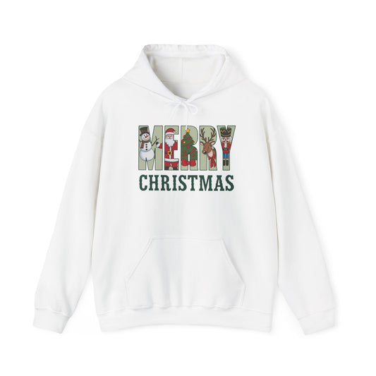 Merry Christmas Holiday's Graphic Hoodie Unisex Heavy Blend™ Hooded Sweatshirt