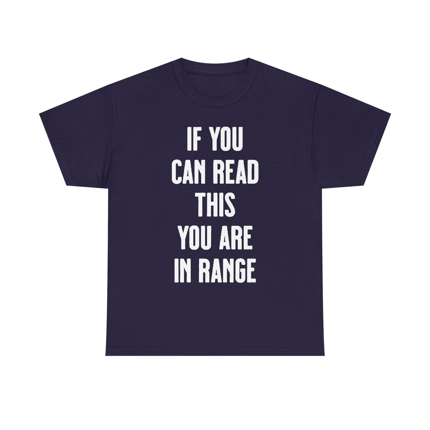 If You Can Read This Funny Trump T Shirt Retro Range America Unisex Gift
