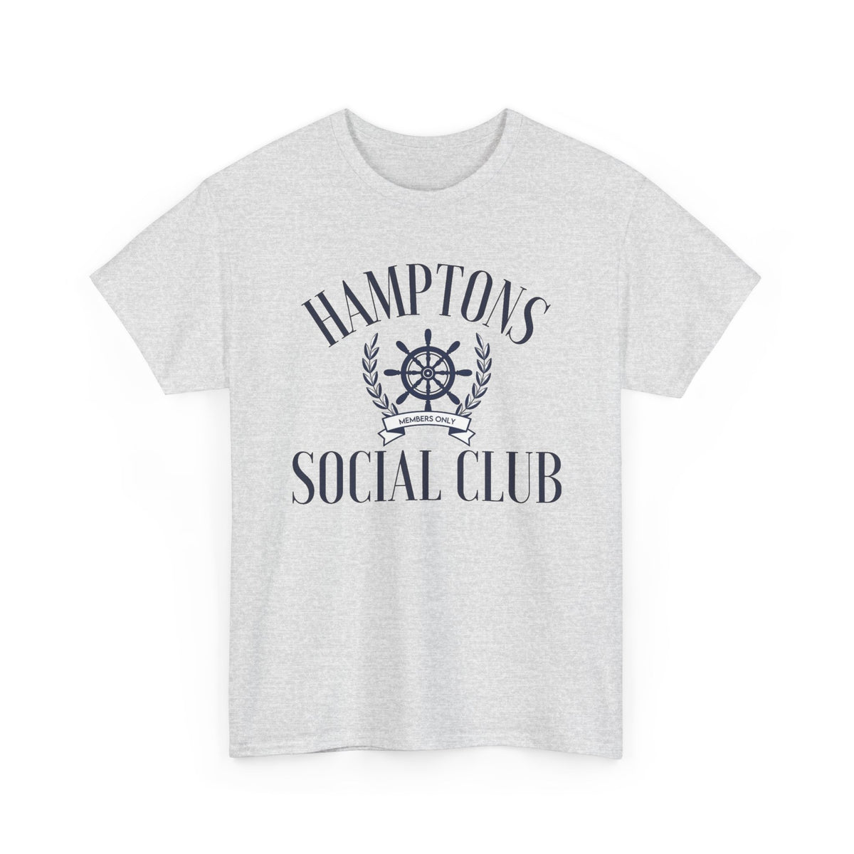 Hampton's Social Club Graphic T Shirt Men's Vintage Heavy Cotton Tee