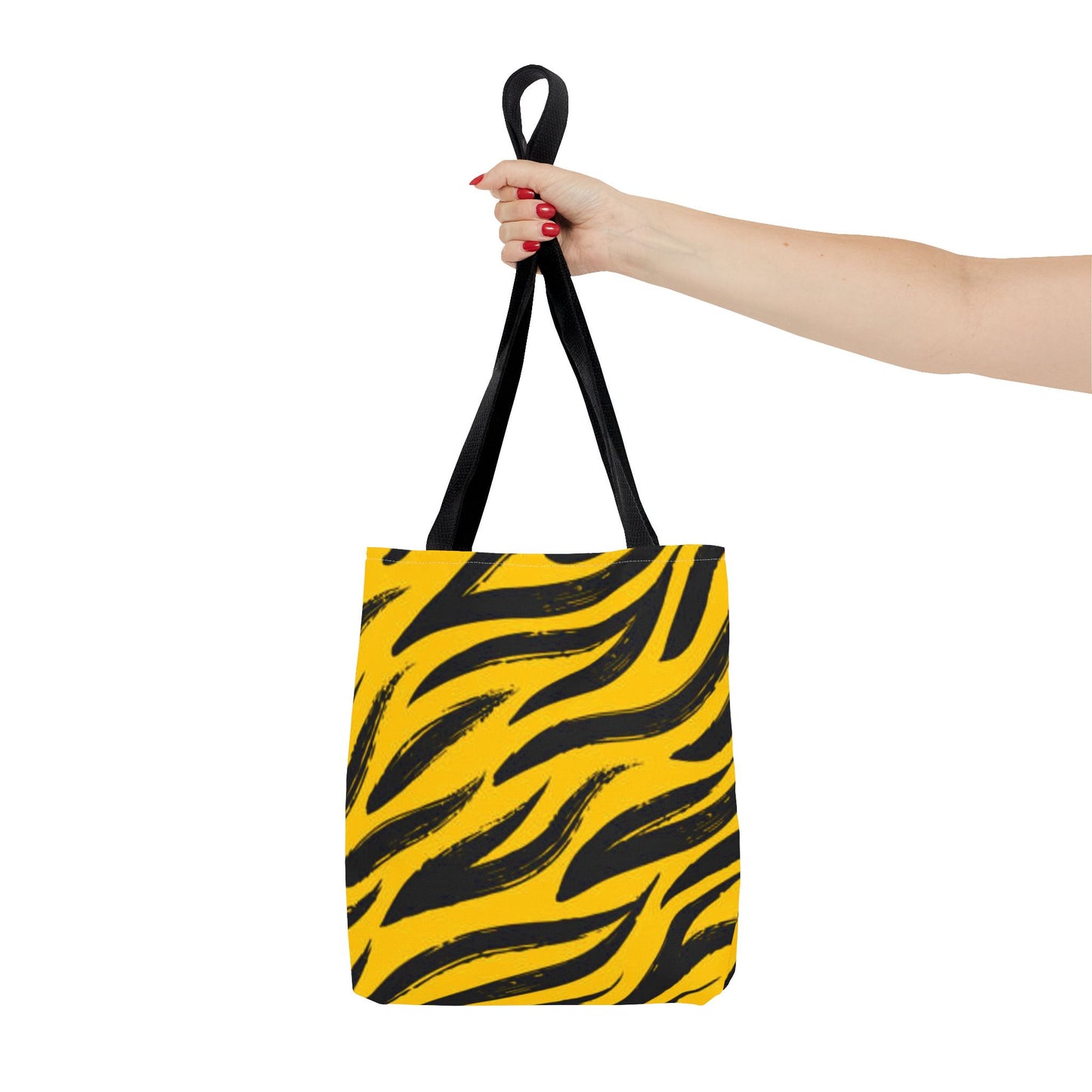 Gold Zebra Print Multi Color BRAND NEW MODERN Tote Bag (AOP)