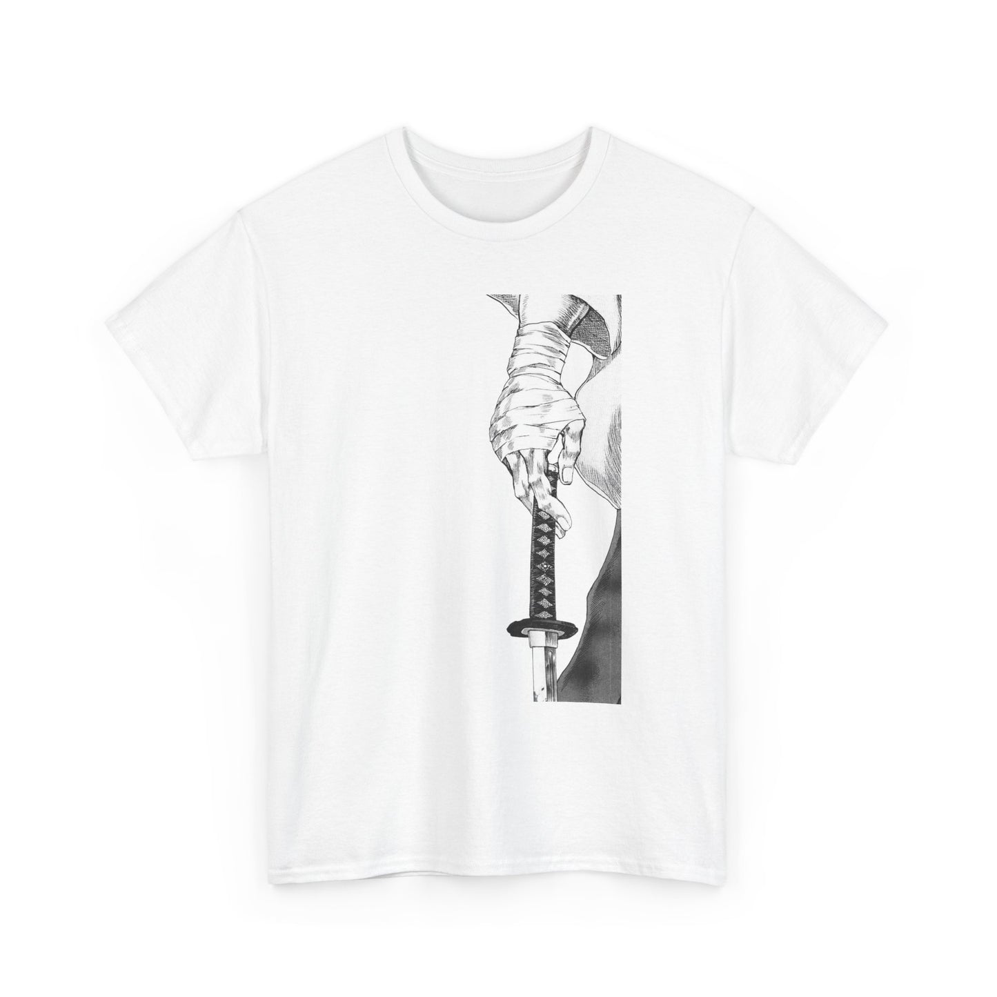 Samurai Sword Graphic T Shirt NEW ADULT TEE VINTAGE