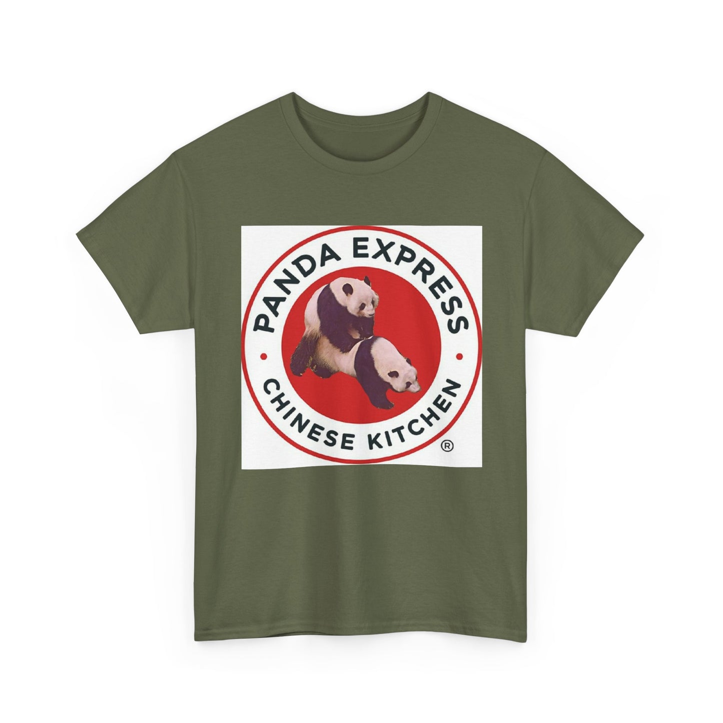 Panda Express Chinese food funny graphic food truck Unisex Heavy Cotton Tee