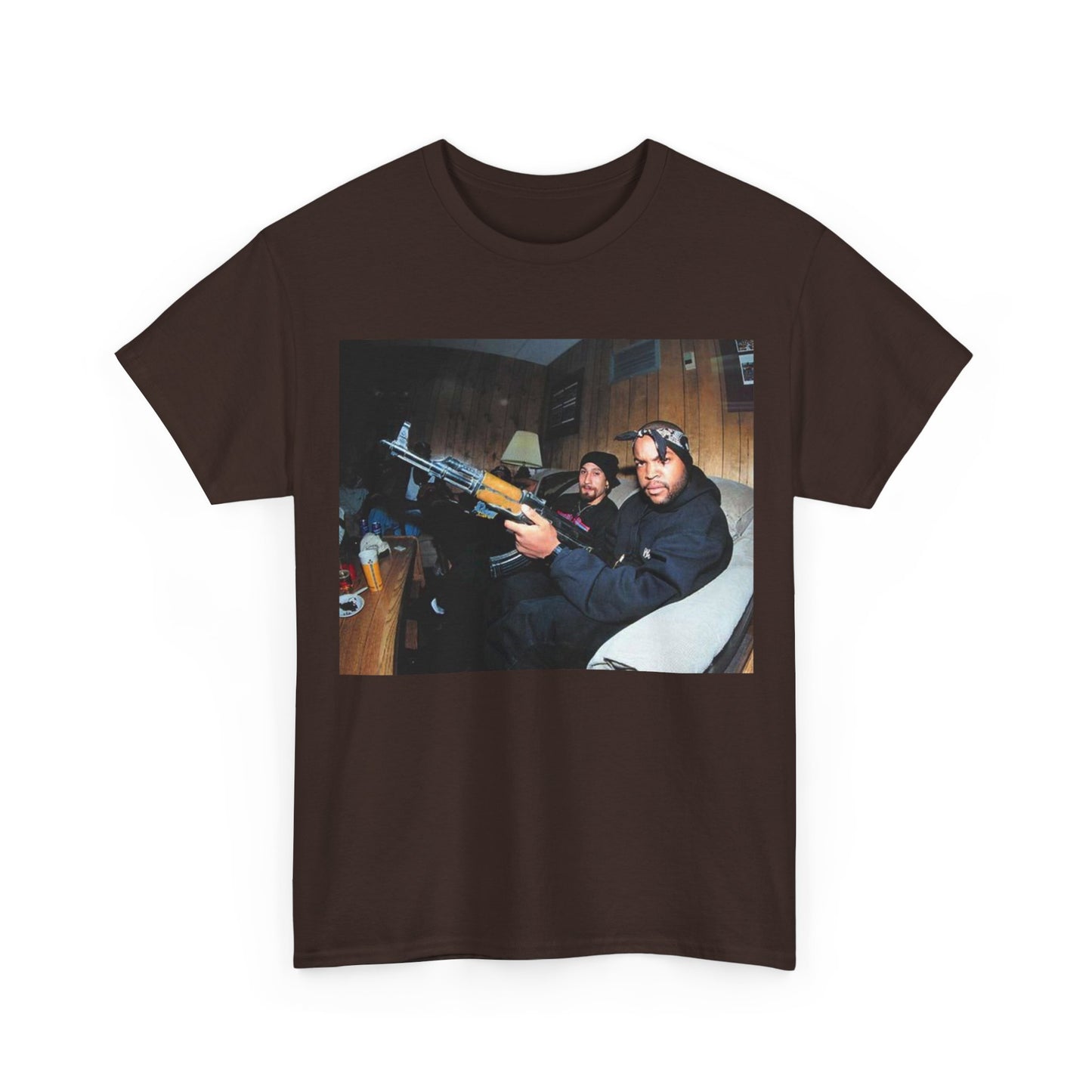Ice cube T-shirt vintage 90s NWA California retro meme Unisex Heavy Cotton Tee