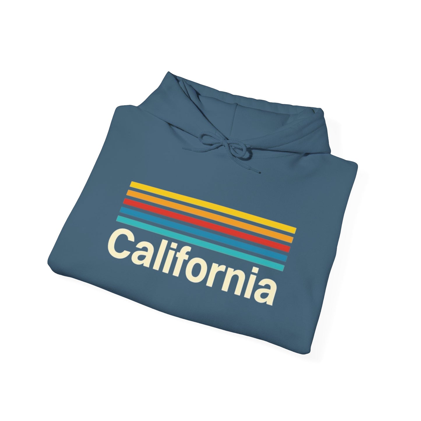 California State Graphic Hoodie Heavy Blend Sweatshirt NEW