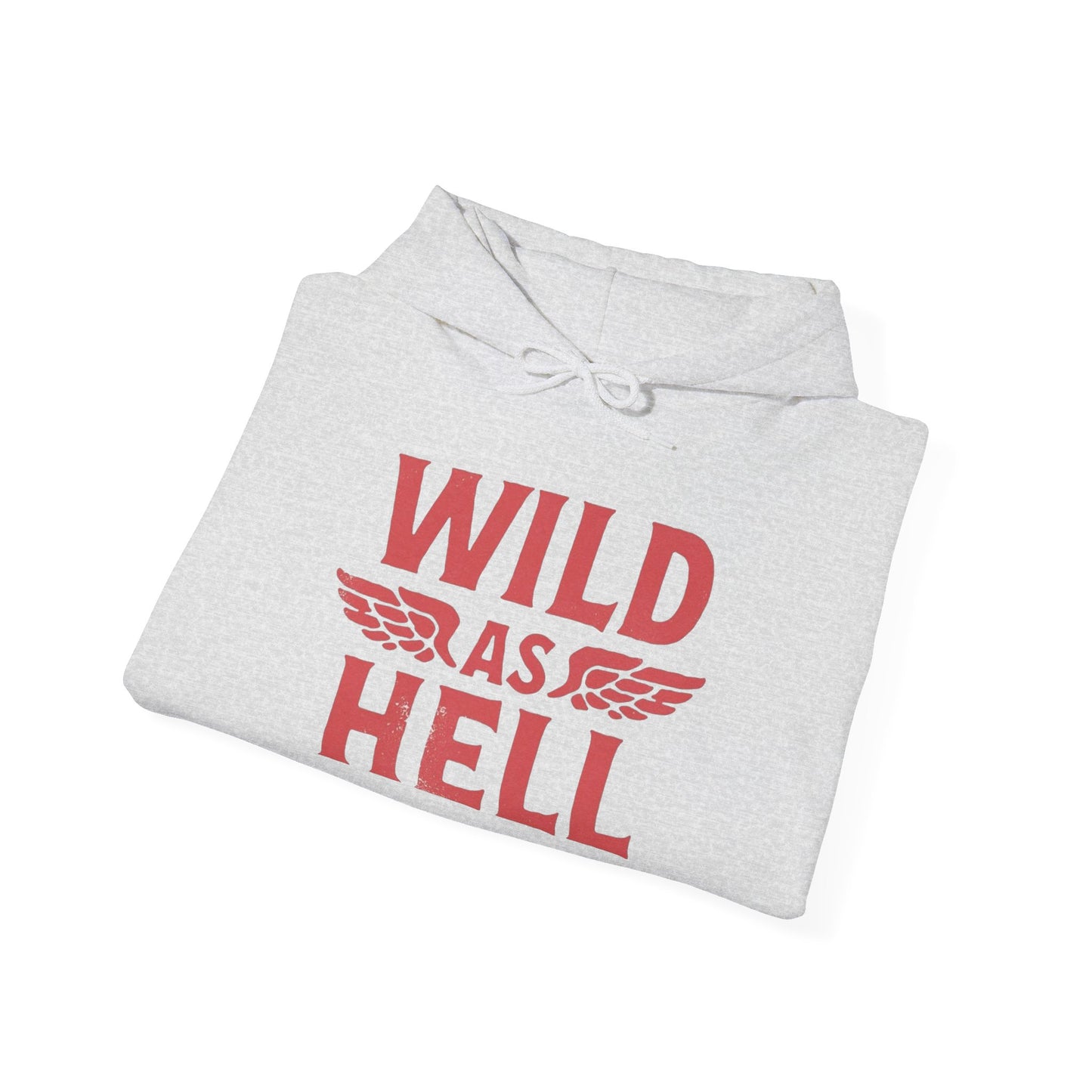 Wild As Hell Graphic Hoodie Heavy Blend Sweatshirt NEW