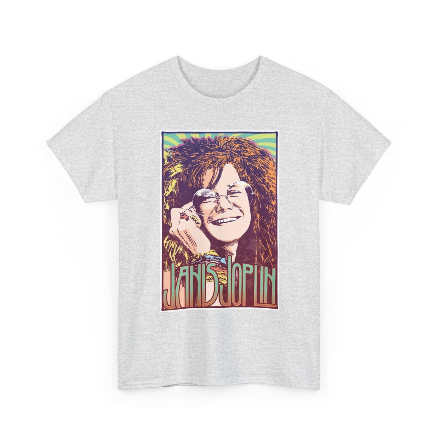 Janis Joplin Groovy T Shirt BRAND NEW Apparel Unisex Graphic Tee USA