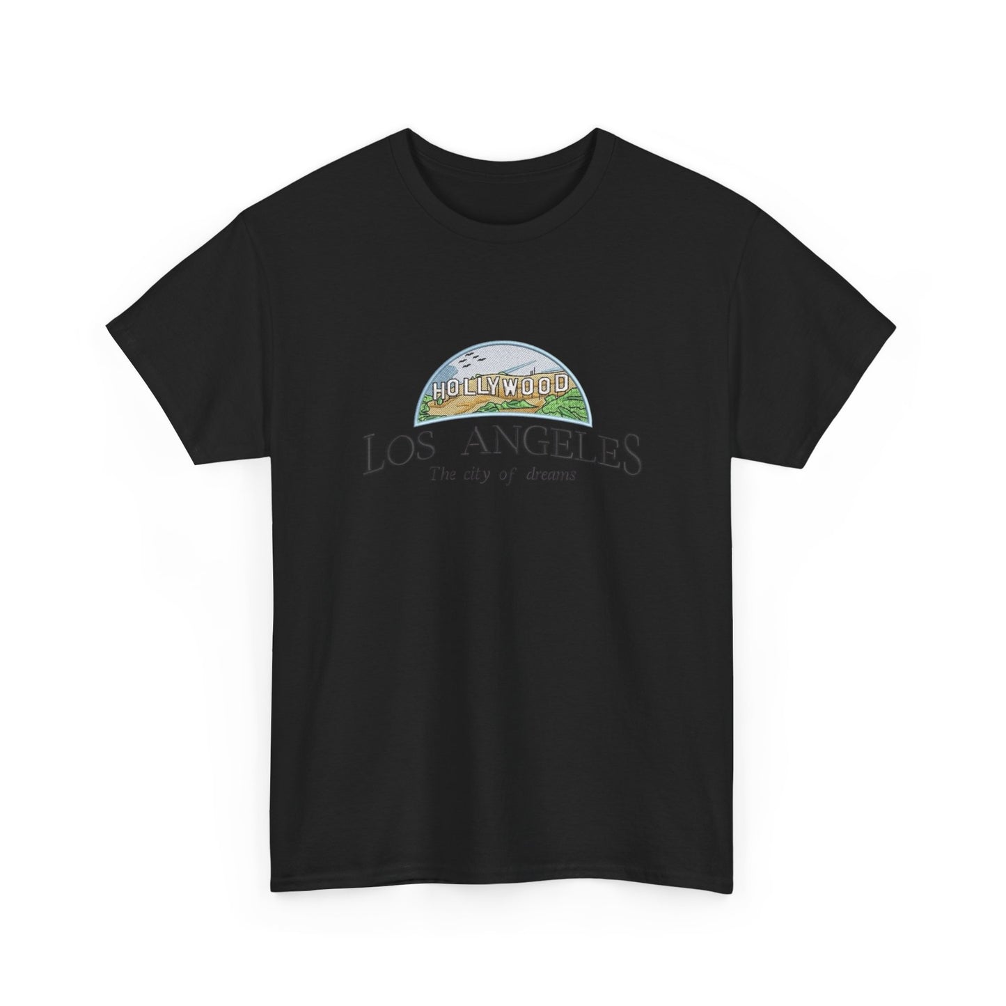 Los Angeles City Of Dreams Graphic T Shirt NEW Unisex Heavy Cotton Tee