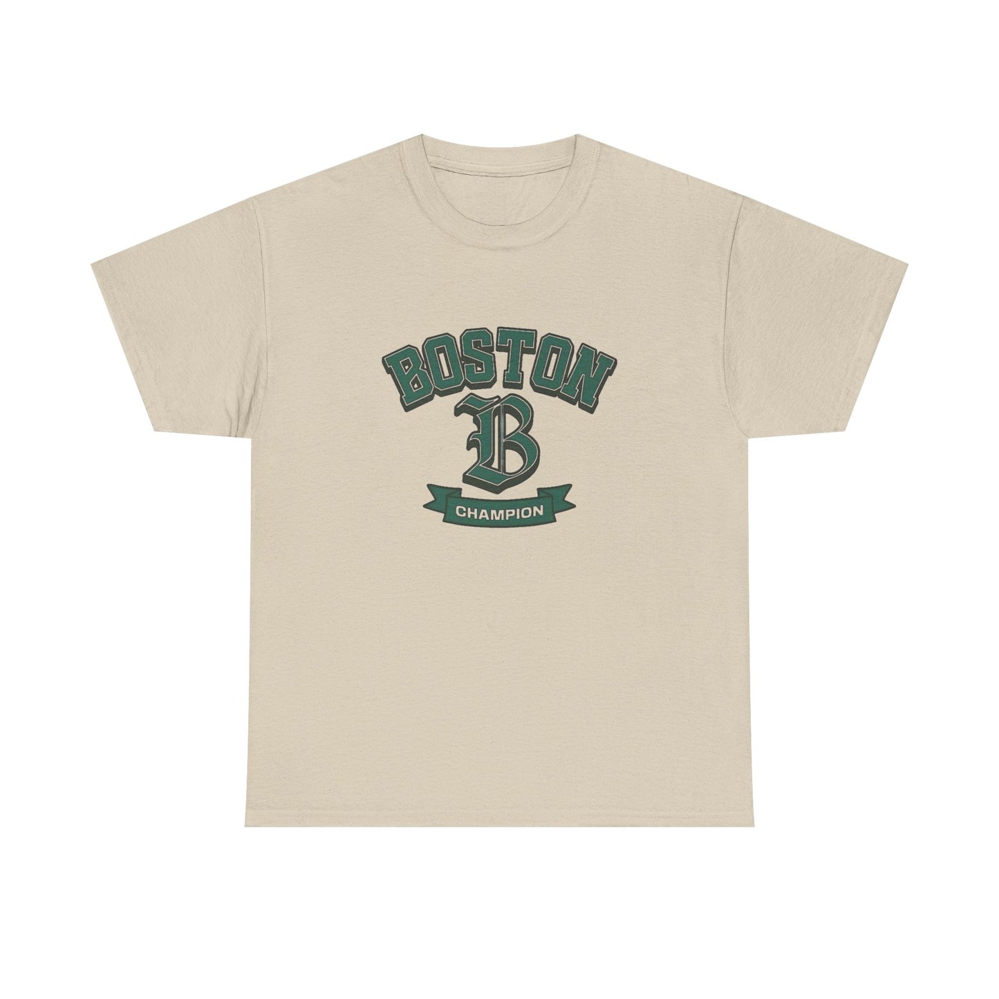Boston Champions Sports Graphic T Shirt Unisex Heavy Cotton Tee