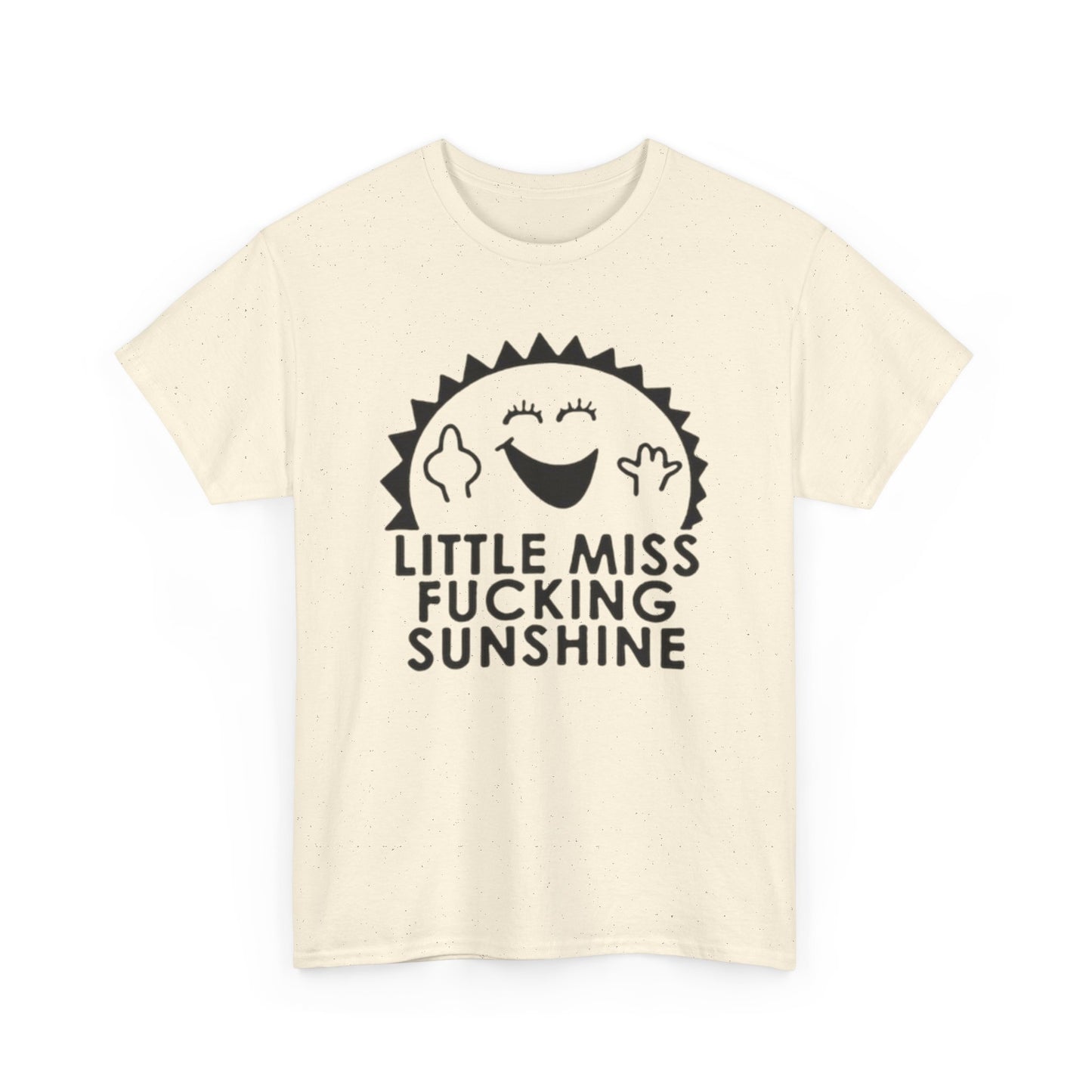Little Miss Sunshine Funny T Shirt Unisex Heavy Cotton Tee